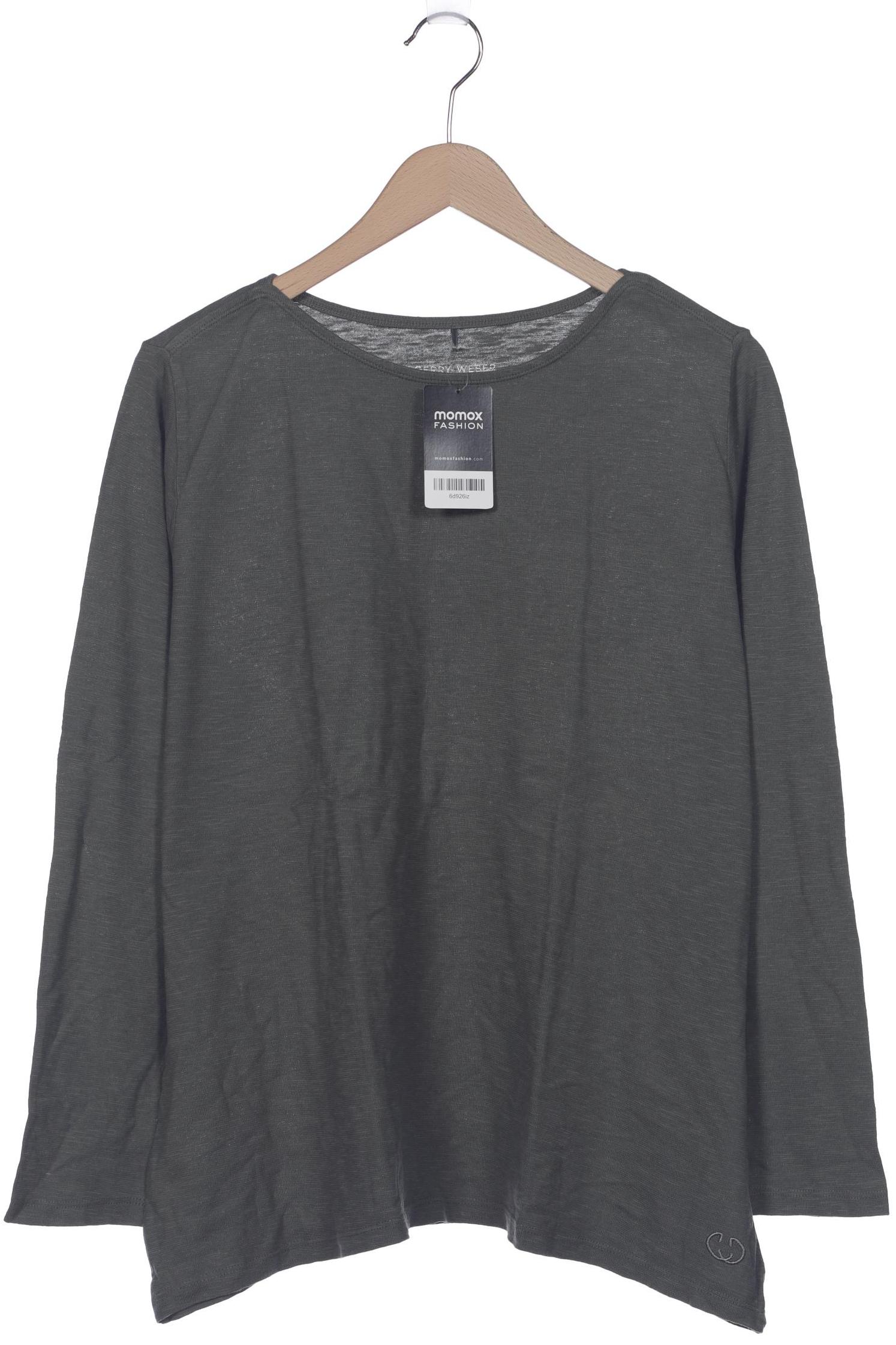 

Gerry Weber Damen Langarmshirt, grün, Gr. 48