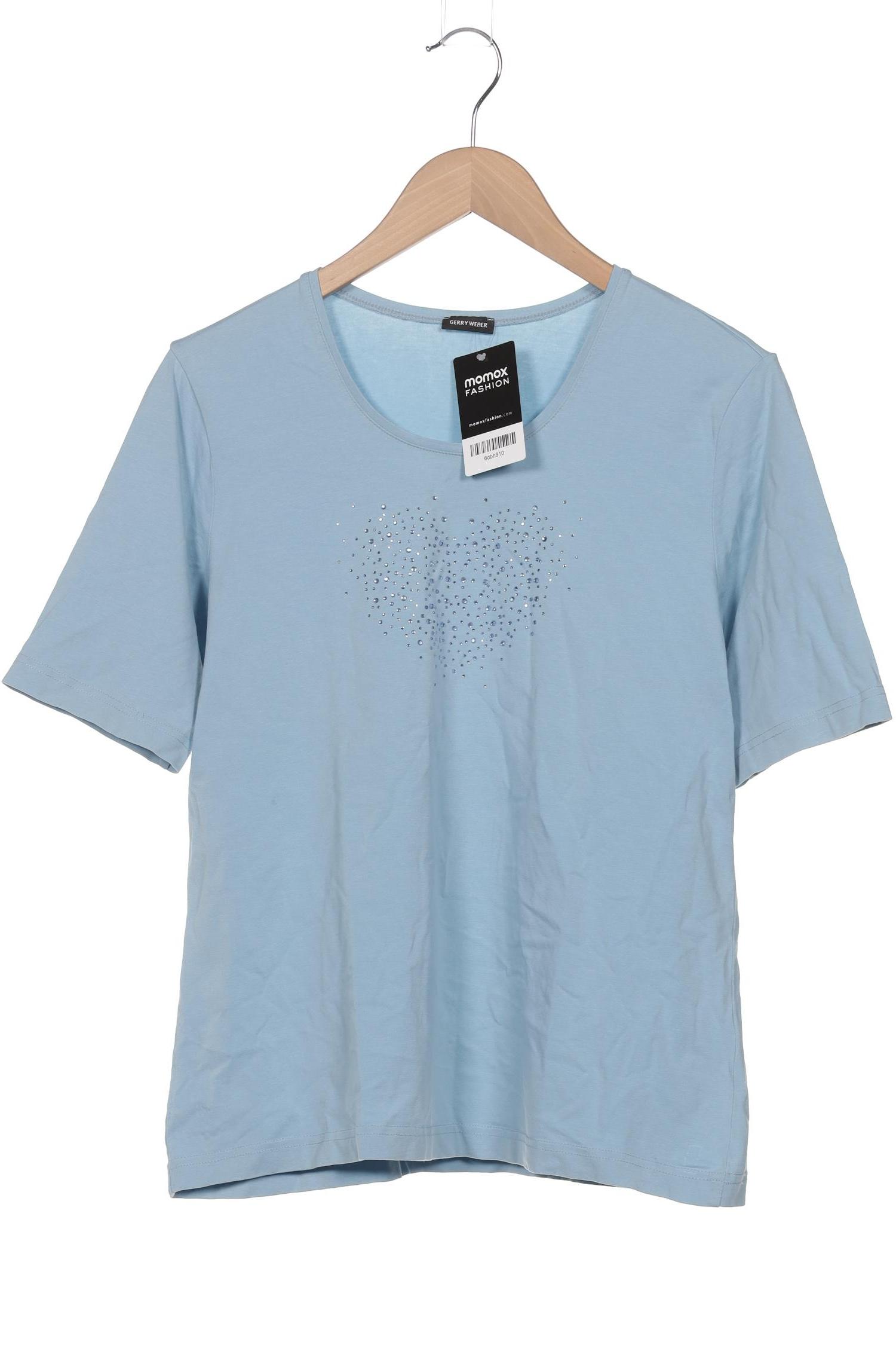 

Gerry Weber Damen T-Shirt, hellblau, Gr. 44