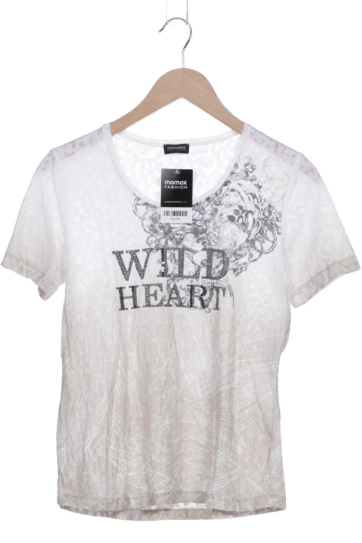 

Gerry Weber Damen T-Shirt, beige, Gr. 36
