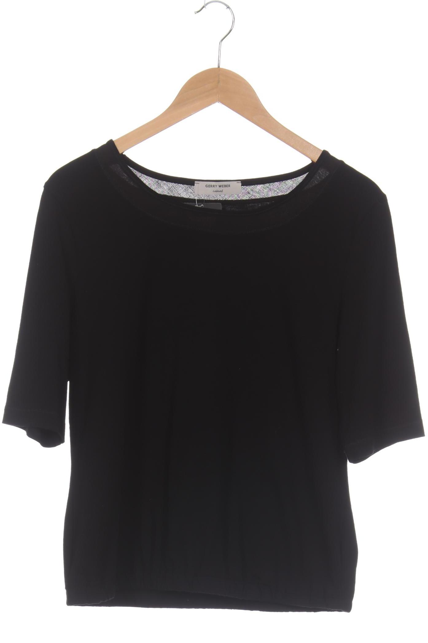 

Gerry Weber Damen T-Shirt, schwarz, Gr. 42