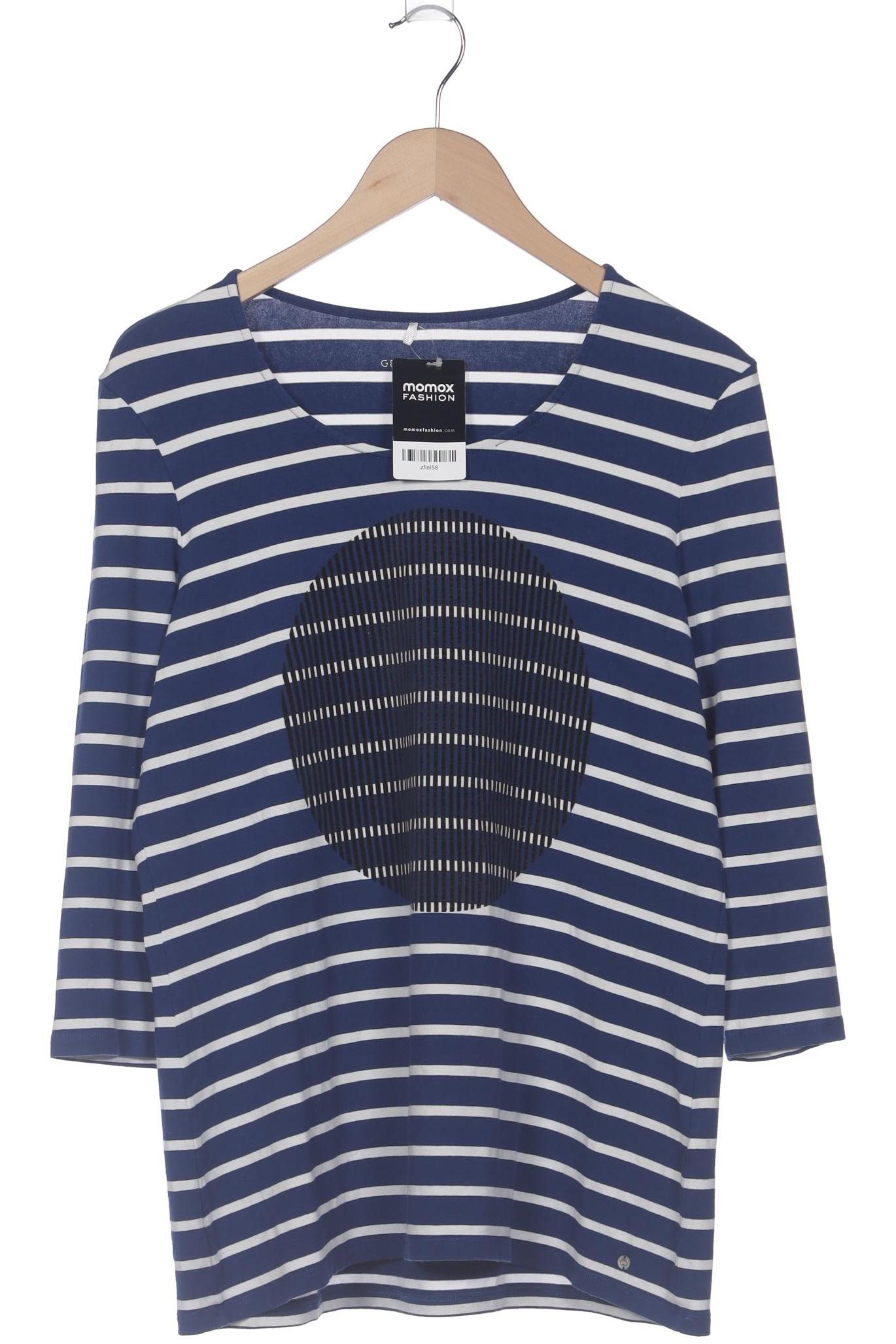 

Gerry Weber Damen Langarmshirt, blau, Gr. 44