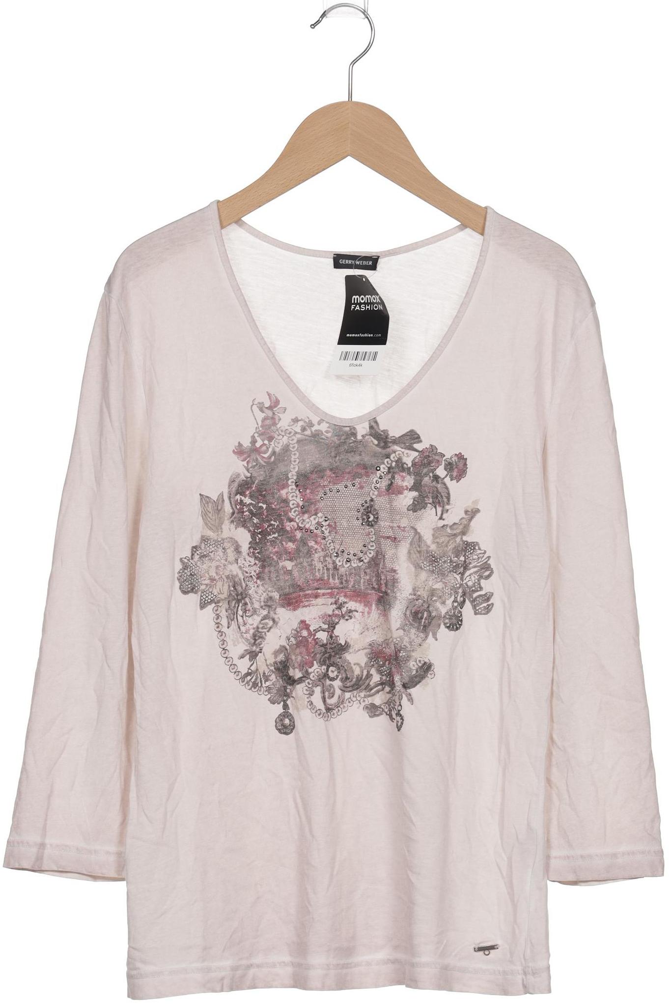 

Gerry Weber Damen Langarmshirt, beige, Gr. 40