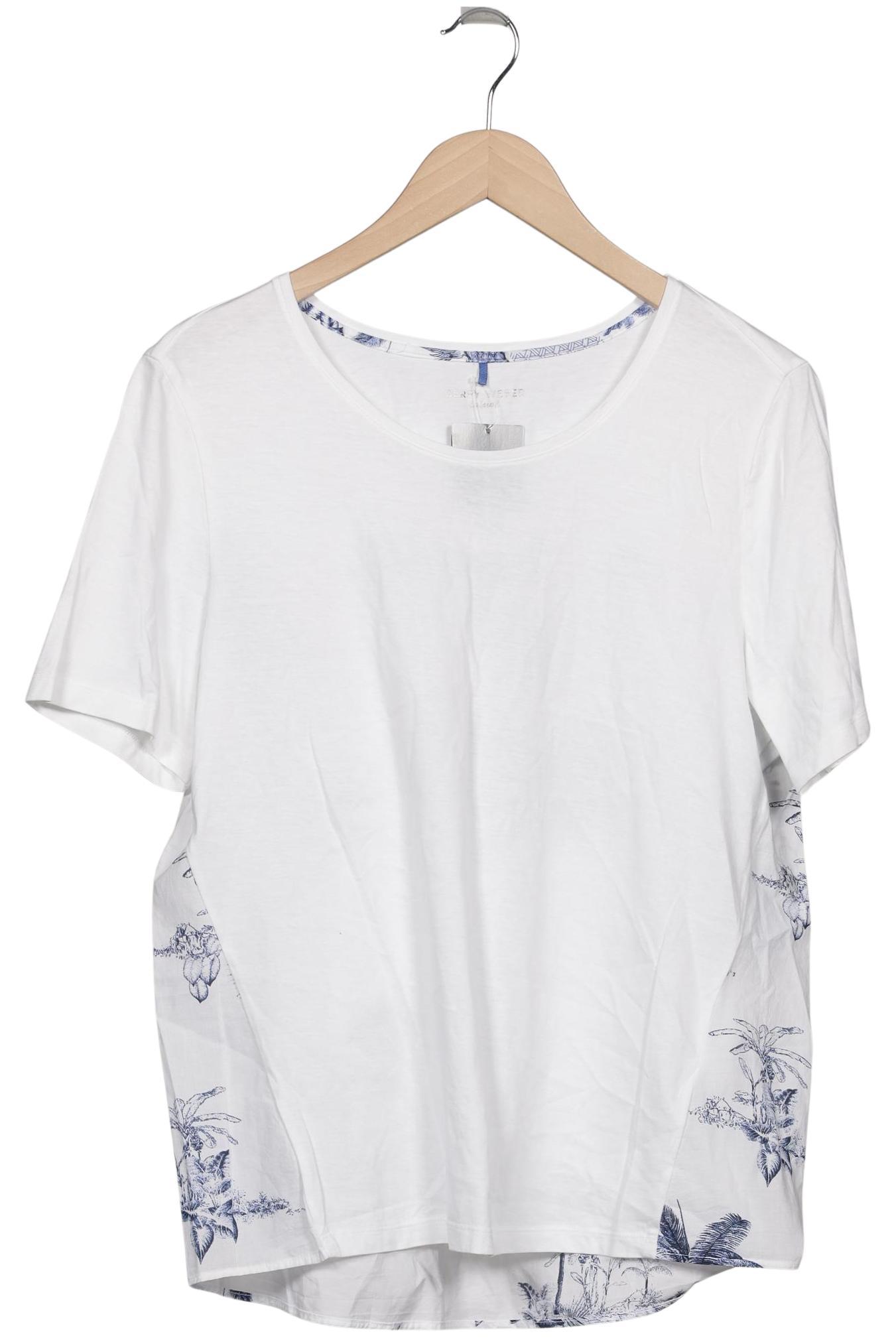 

Gerry Weber Damen T-Shirt, weiß, Gr. 42