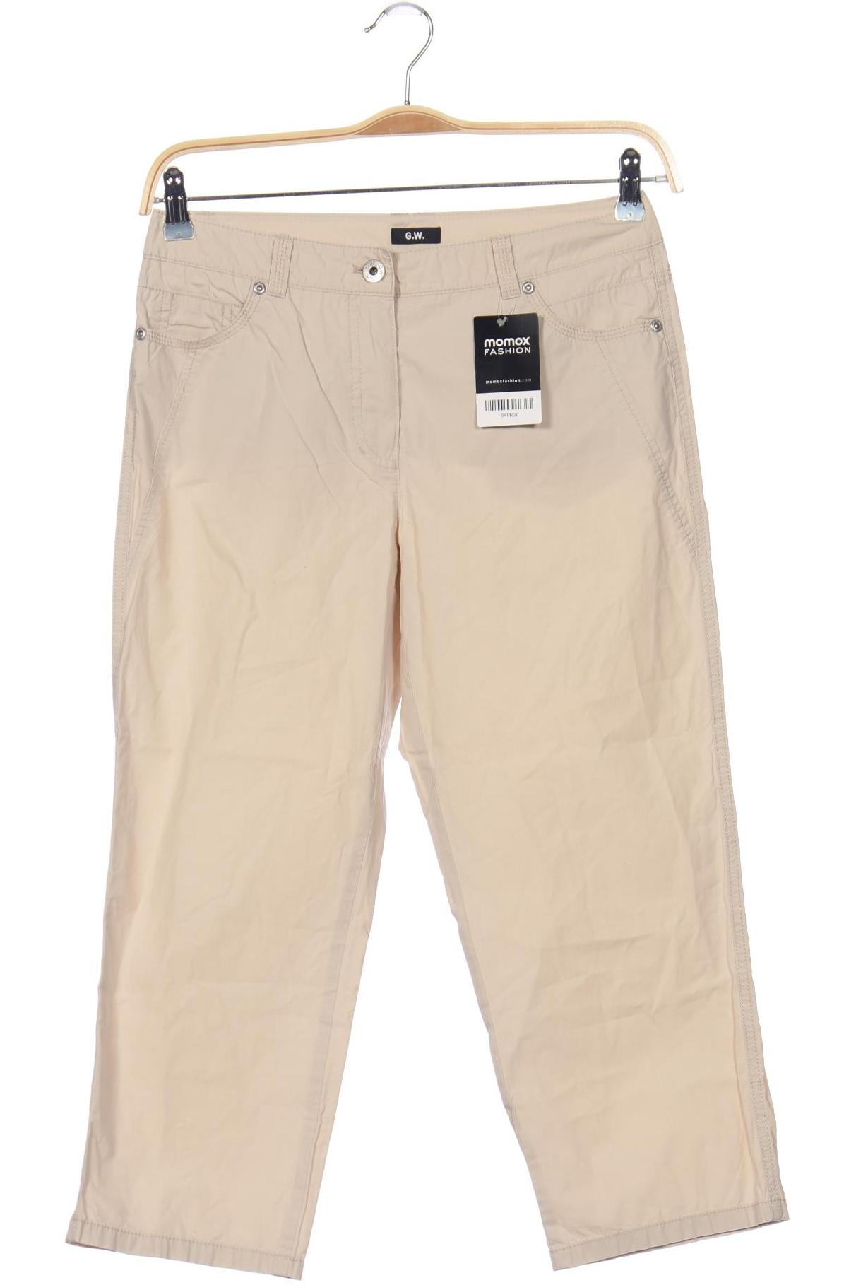 

Gerry Weber Damen Stoffhose, beige, Gr. 36