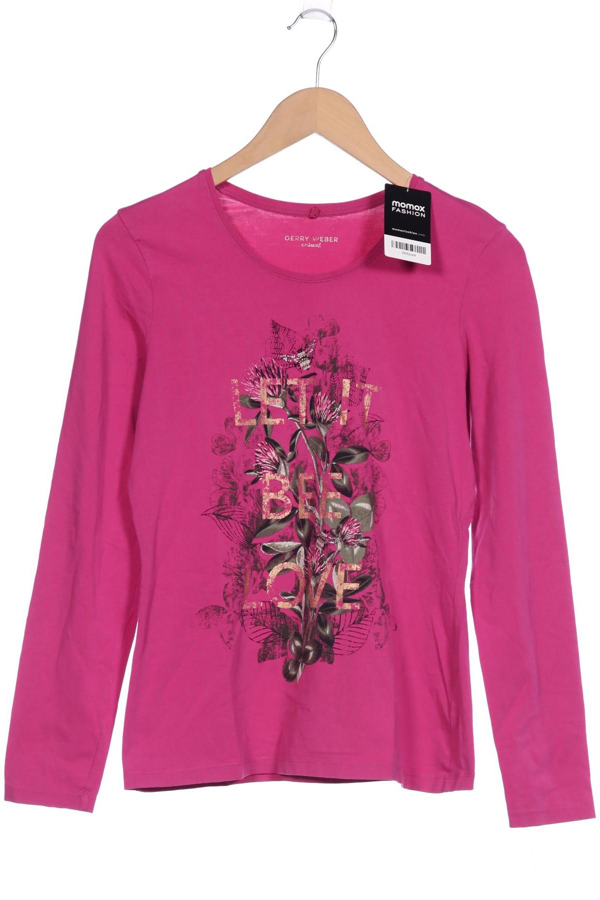 

Gerry Weber Damen Langarmshirt, pink, Gr. 38