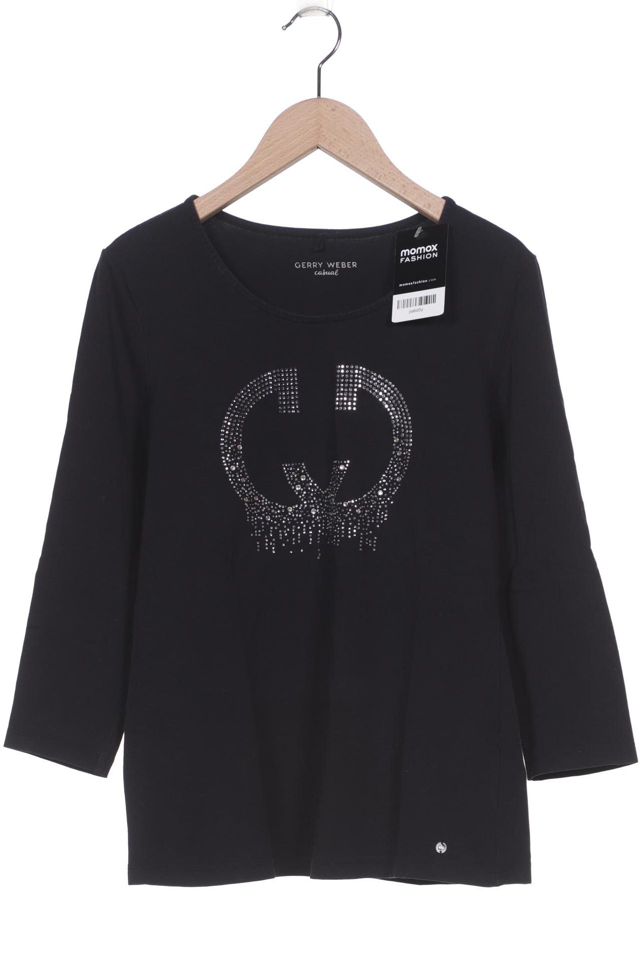 

Gerry Weber Damen Langarmshirt, schwarz, Gr. 38
