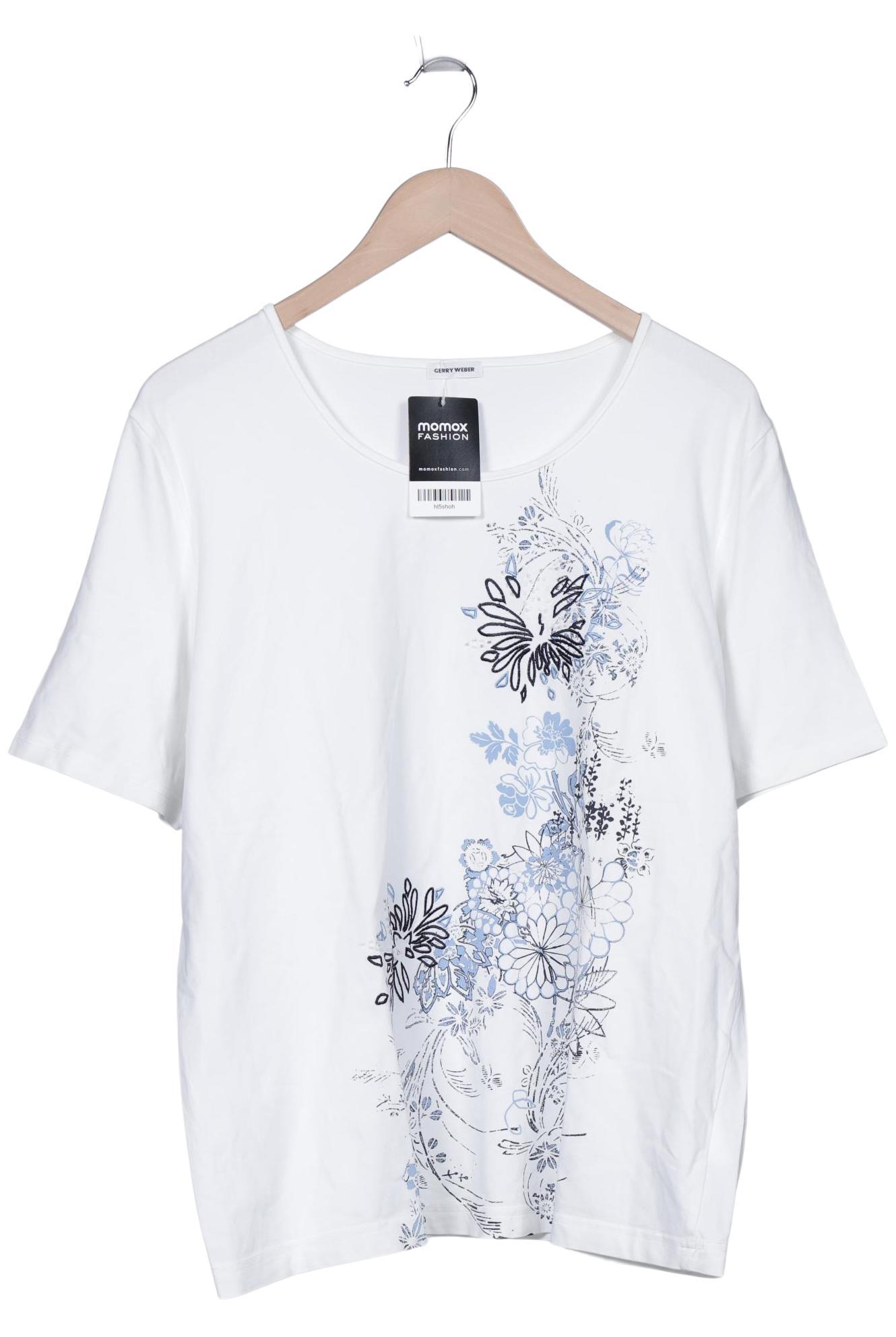 

Gerry Weber Damen T-Shirt, weiß, Gr. 46