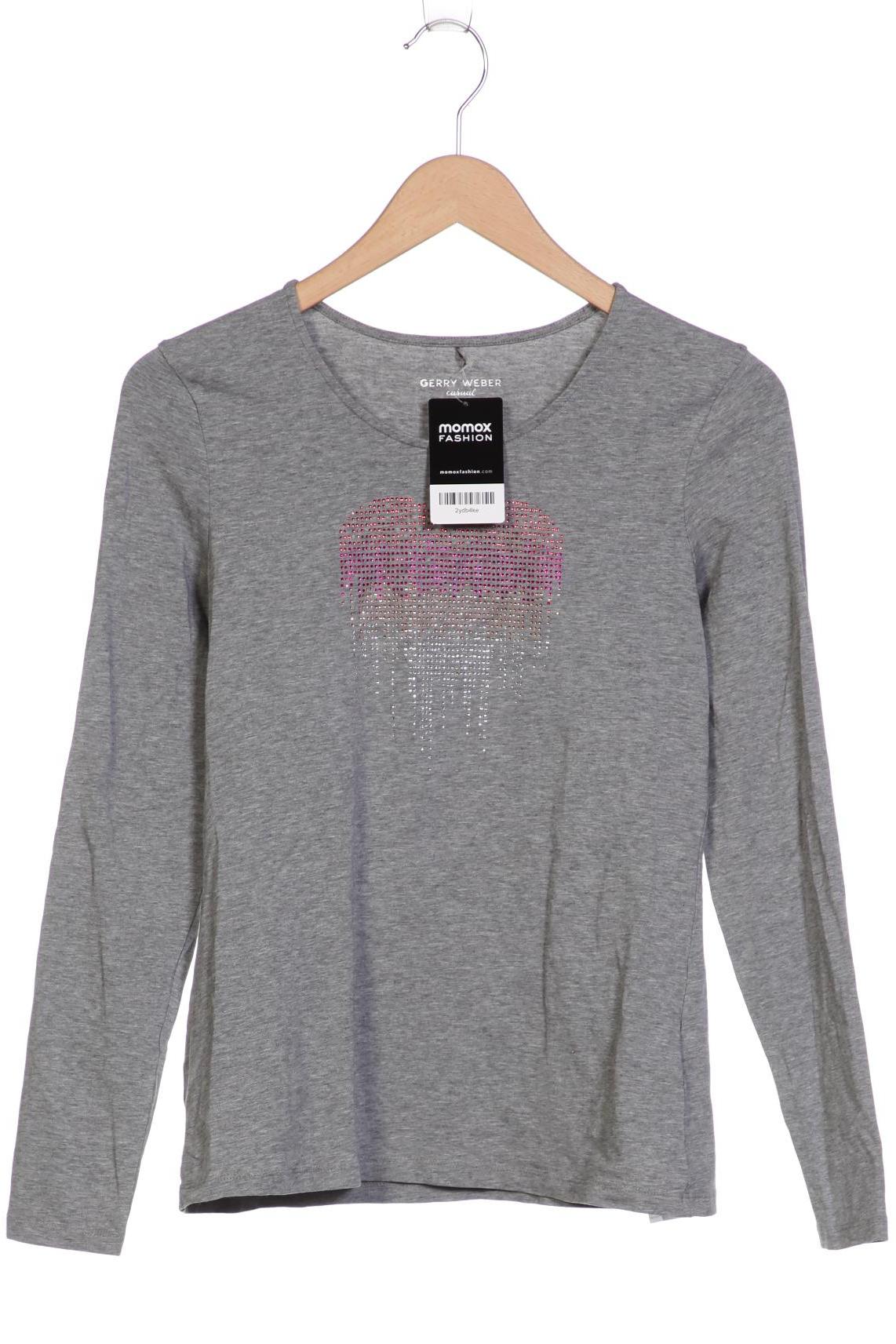 

Gerry Weber Damen Langarmshirt, grau, Gr. 38