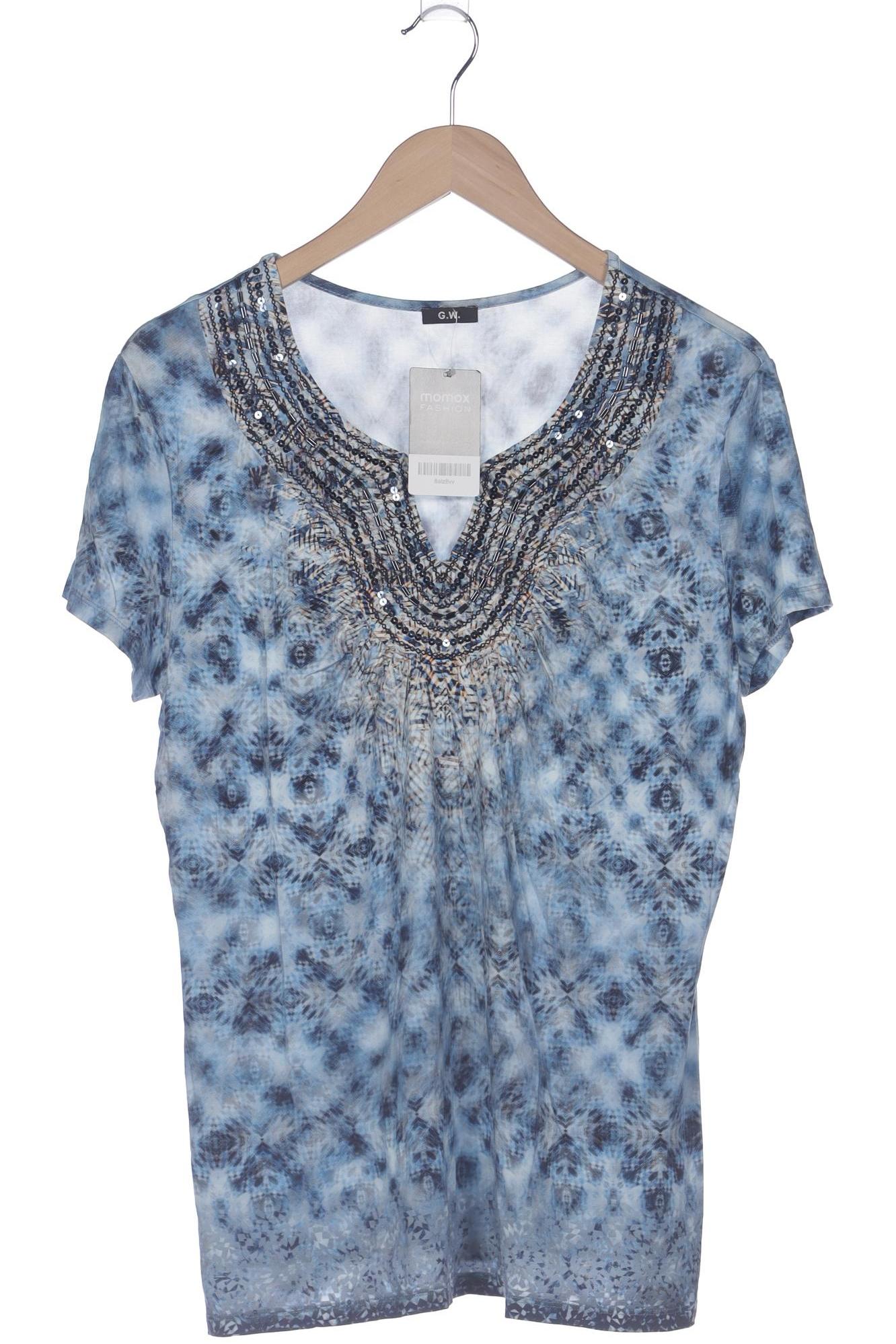 

Gerry Weber Damen T-Shirt, blau, Gr. 42