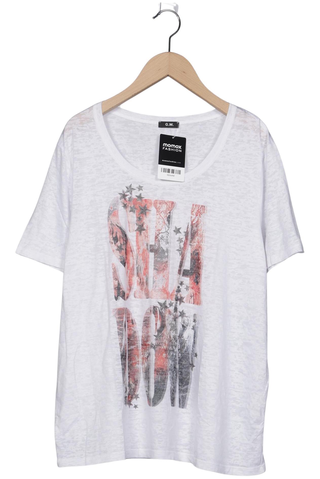 

Gerry Weber Damen T-Shirt, weiß, Gr. 46