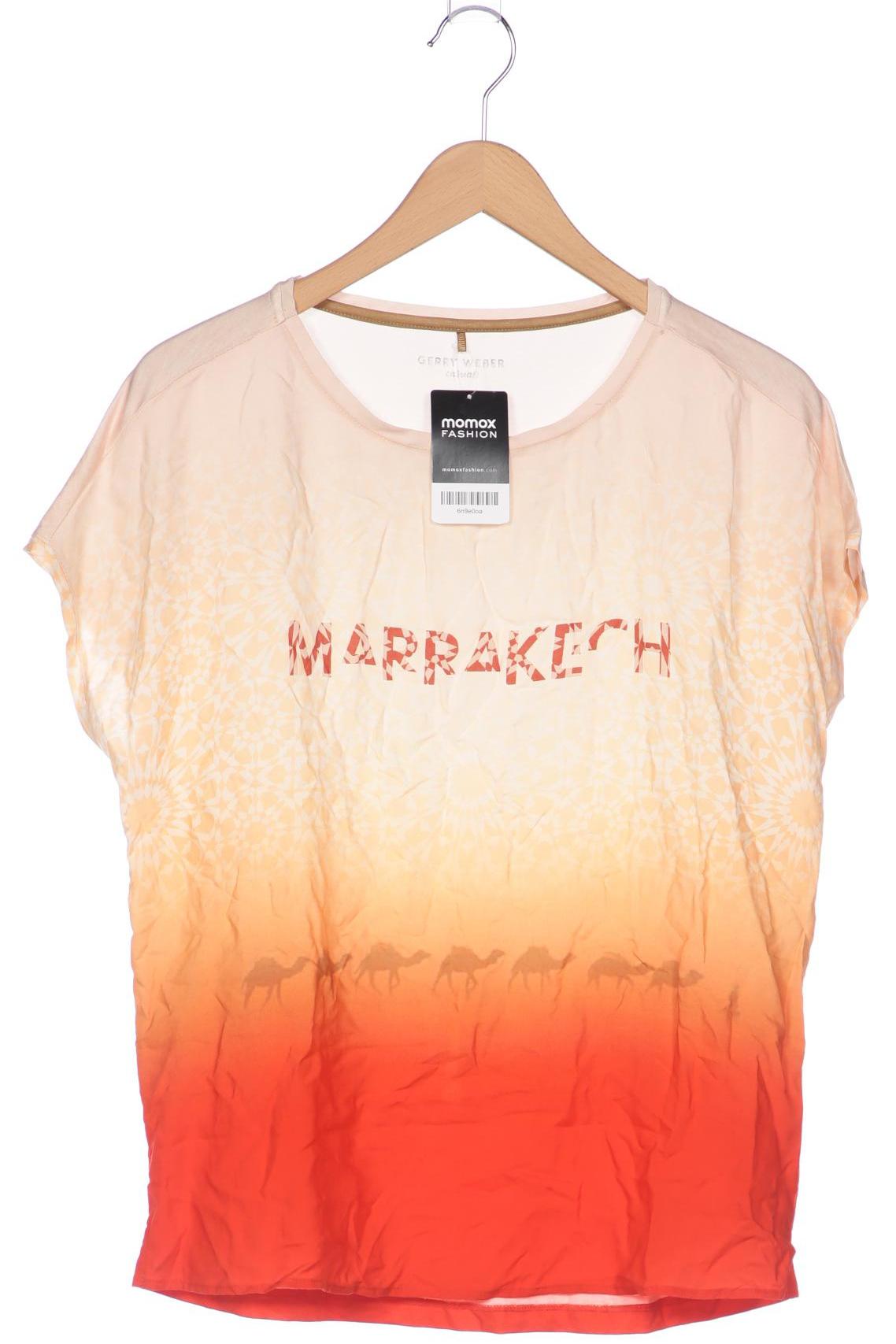 

Gerry Weber Damen T-Shirt, orange, Gr. 36