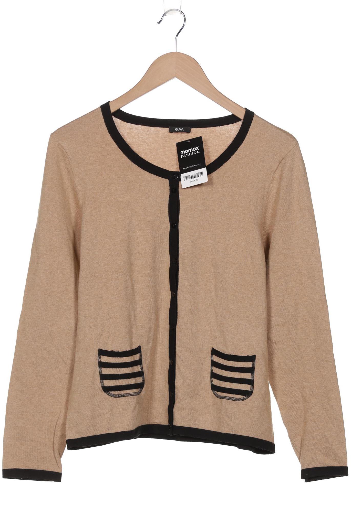 

Gerry Weber Damen Strickjacke, beige, Gr. 40