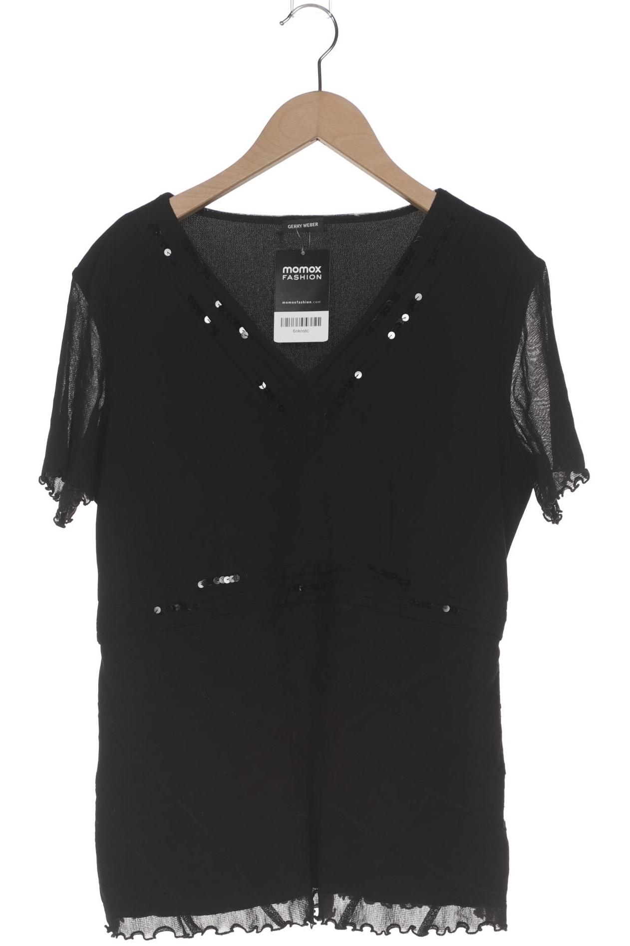 

Gerry Weber Damen T-Shirt, schwarz, Gr. 42