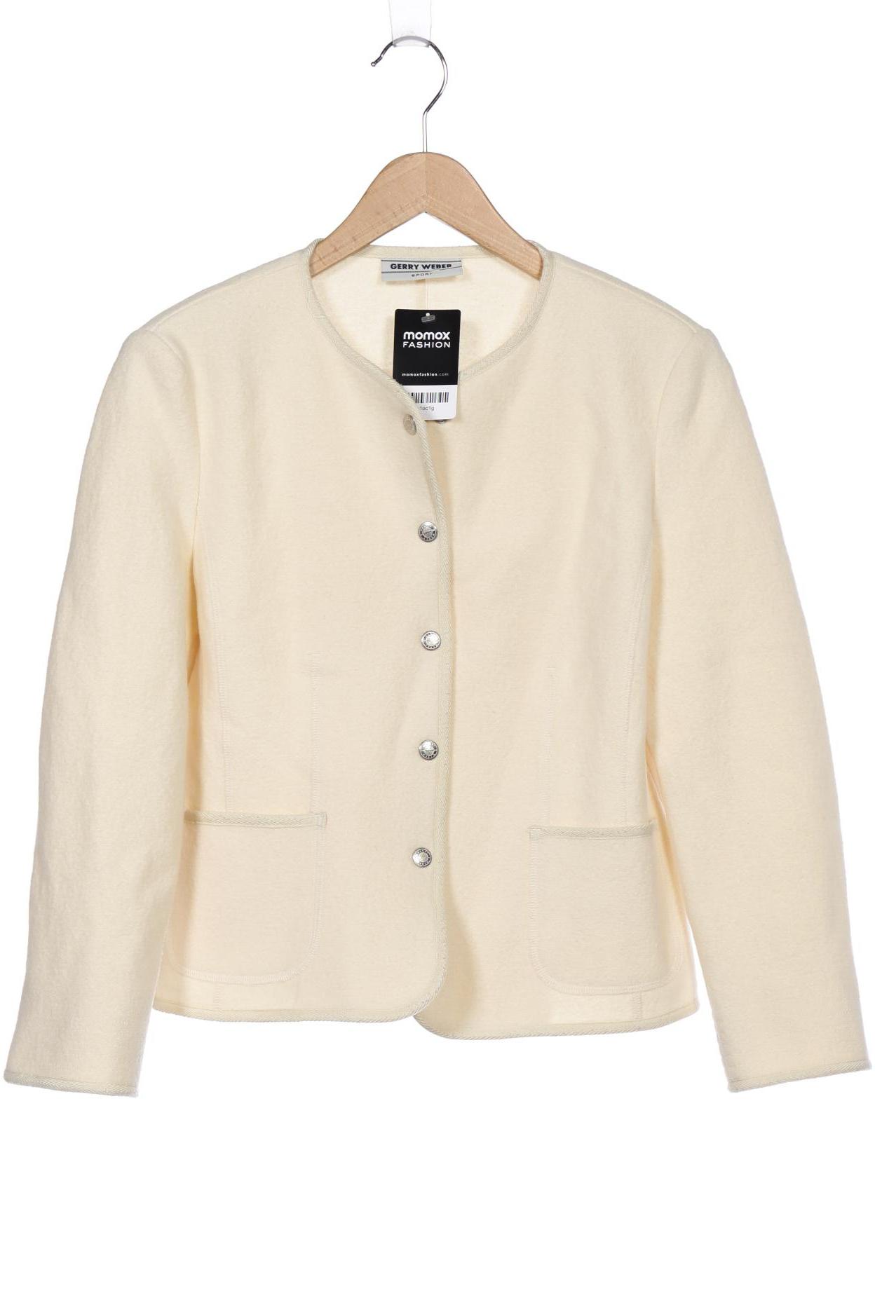 

Gerry Weber Damen Jacke, cremeweiß, Gr. 40