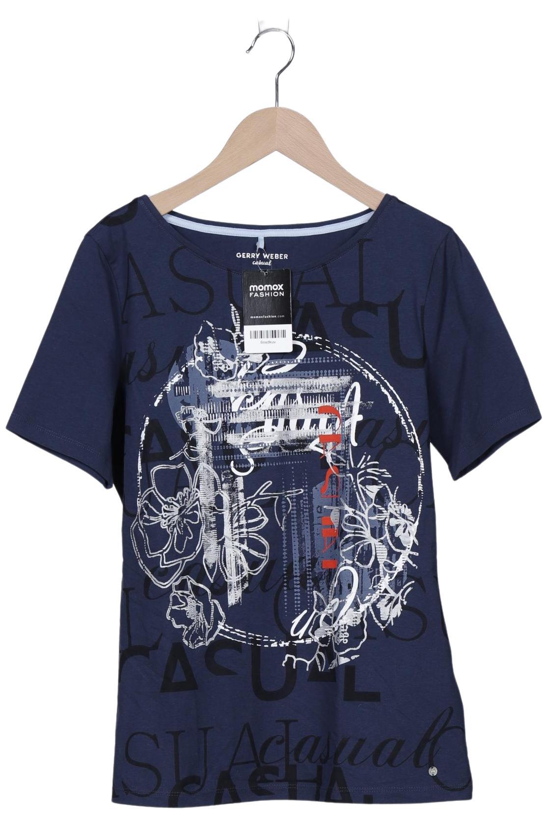 

Gerry Weber Damen T-Shirt, marineblau, Gr. 38