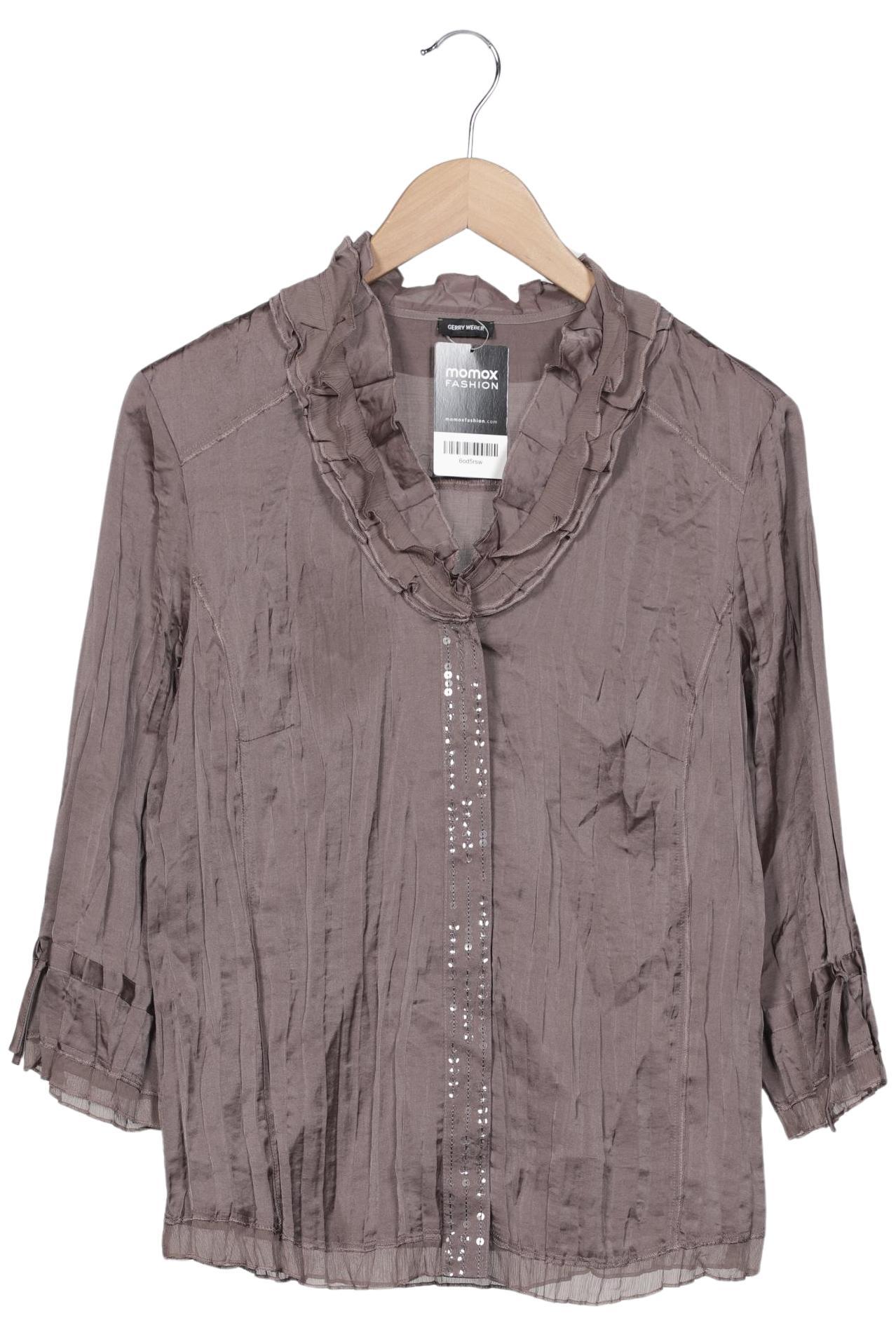 

Gerry Weber Damen Bluse, braun, Gr. 40