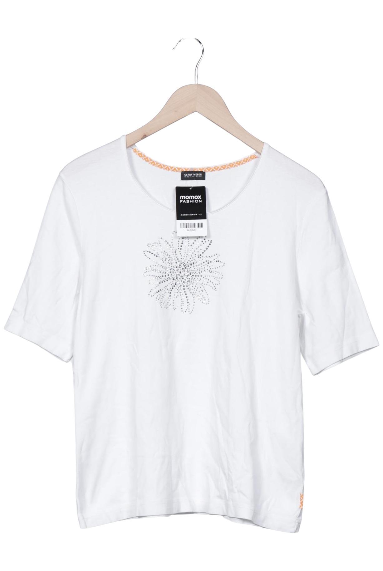 

Gerry Weber Damen T-Shirt, weiß, Gr. 44