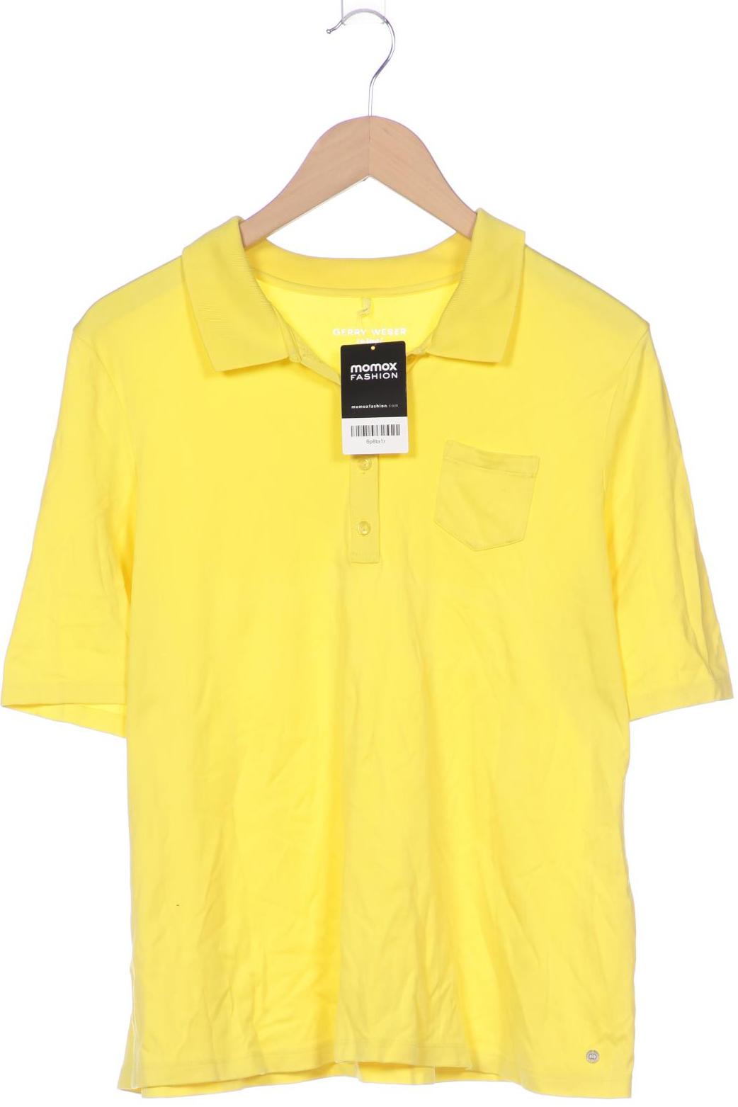 

Gerry Weber Damen Poloshirt, gelb, Gr. 46