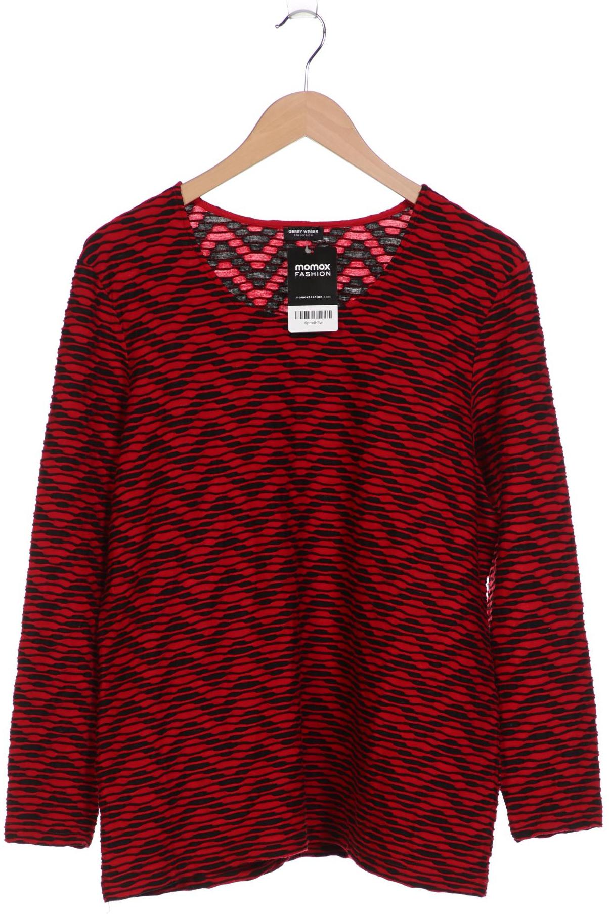 

Gerry Weber Damen Langarmshirt, rot, Gr. 44