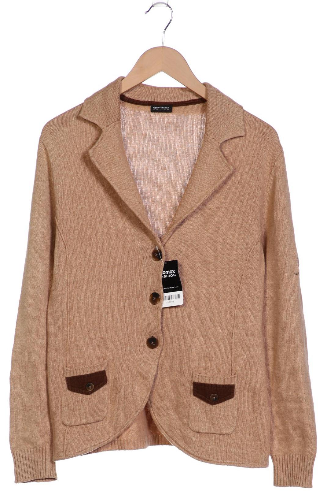 

Gerry Weber Damen Strickjacke, beige, Gr. 42