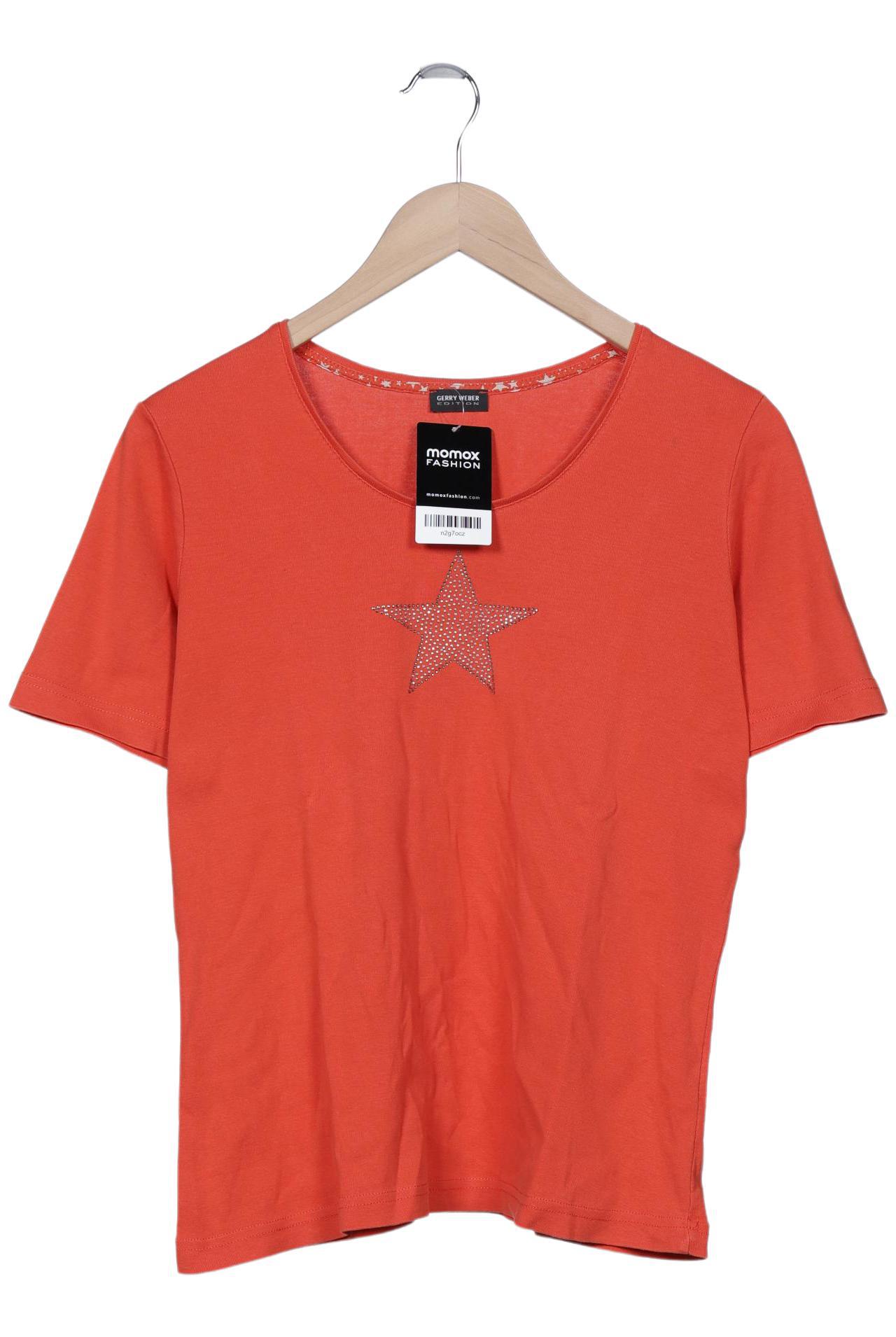 

Gerry Weber Damen T-Shirt, orange, Gr. 40