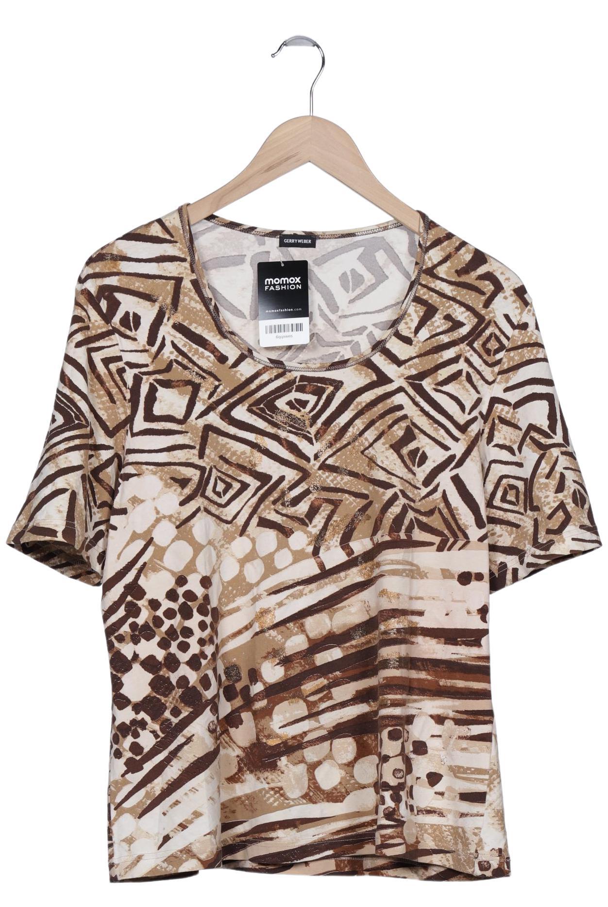 

Gerry Weber Damen T-Shirt, braun, Gr. 44