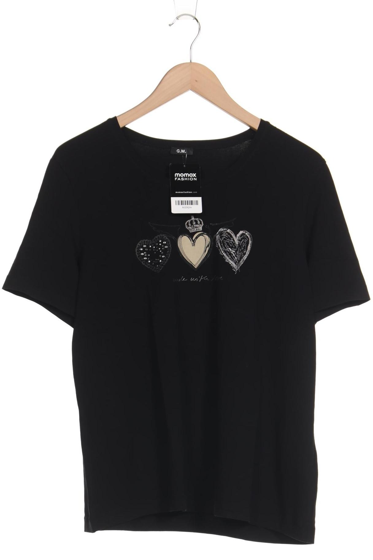 

Gerry Weber Damen T-Shirt, schwarz, Gr. 46
