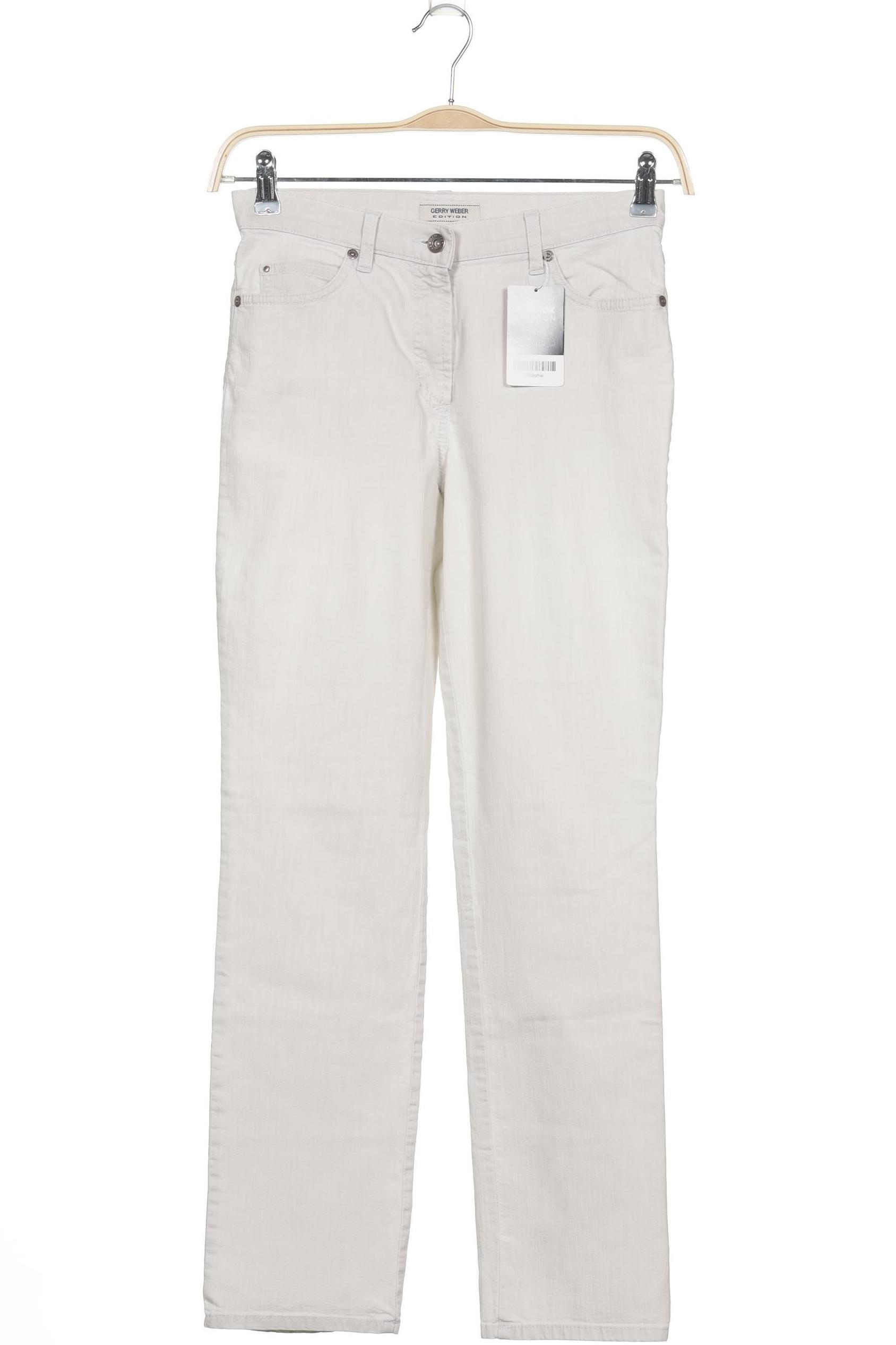 

Gerry Weber Damen Jeans, weiß, Gr. 36