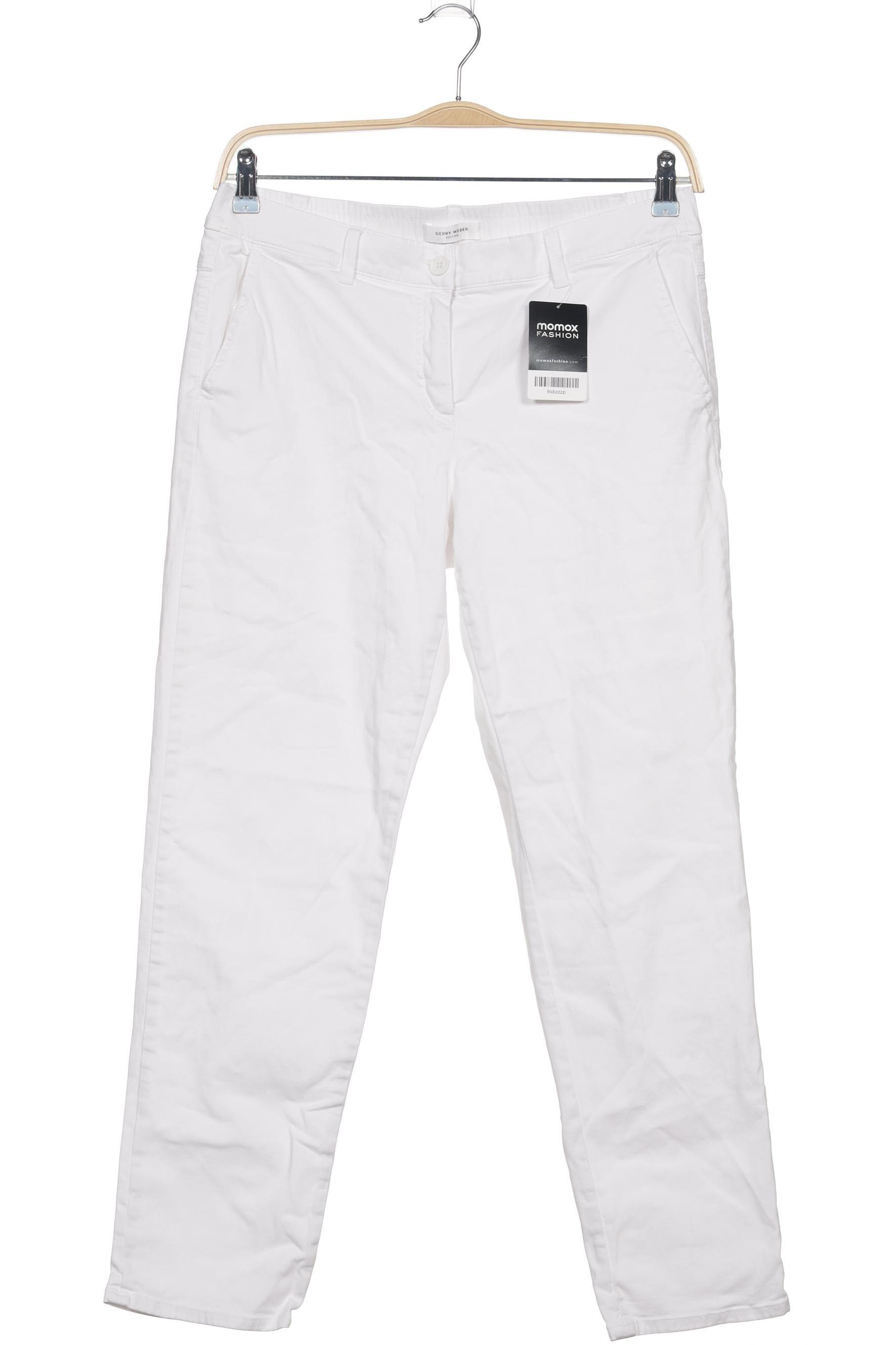 

Gerry Weber Damen Stoffhose, weiß, Gr. 42