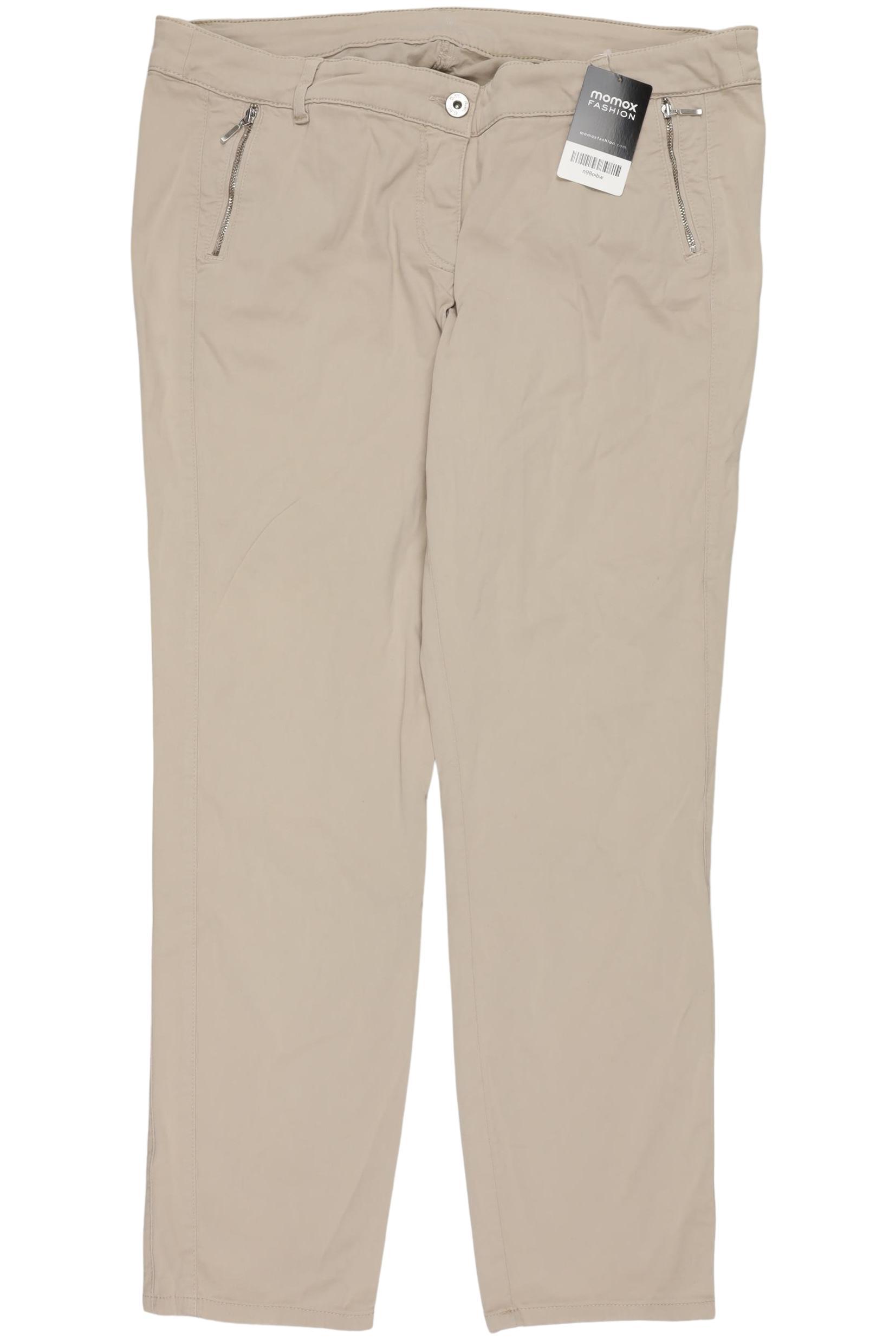 

Gerry Weber Damen Stoffhose, beige, Gr. 46