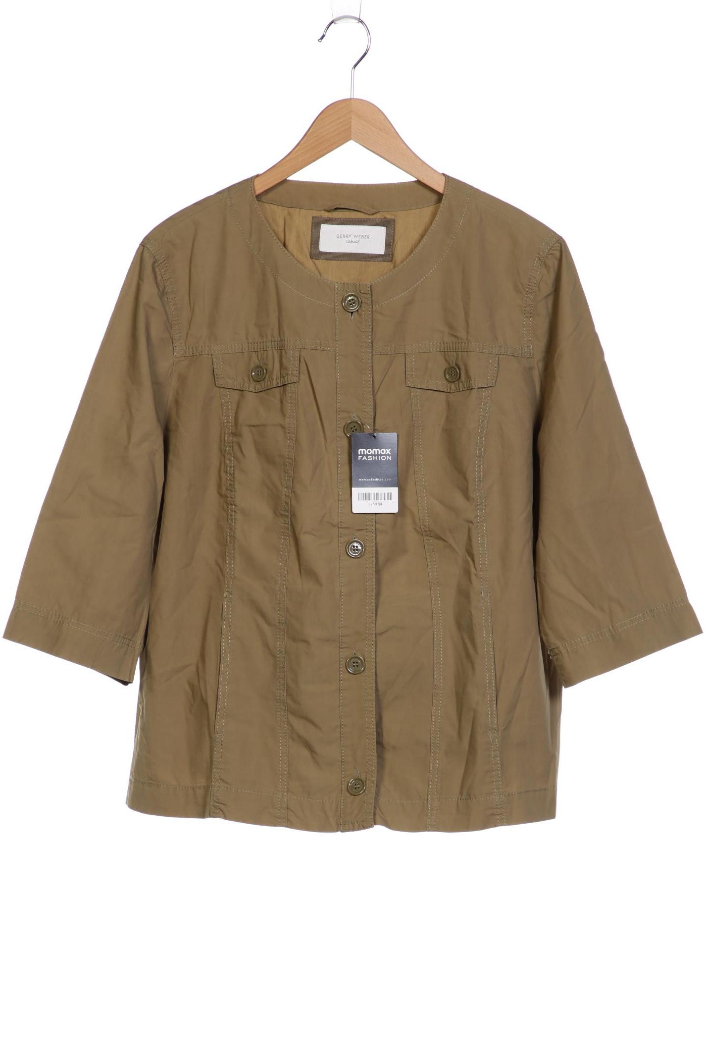

Gerry Weber Damen Jacke, grün, Gr. 48