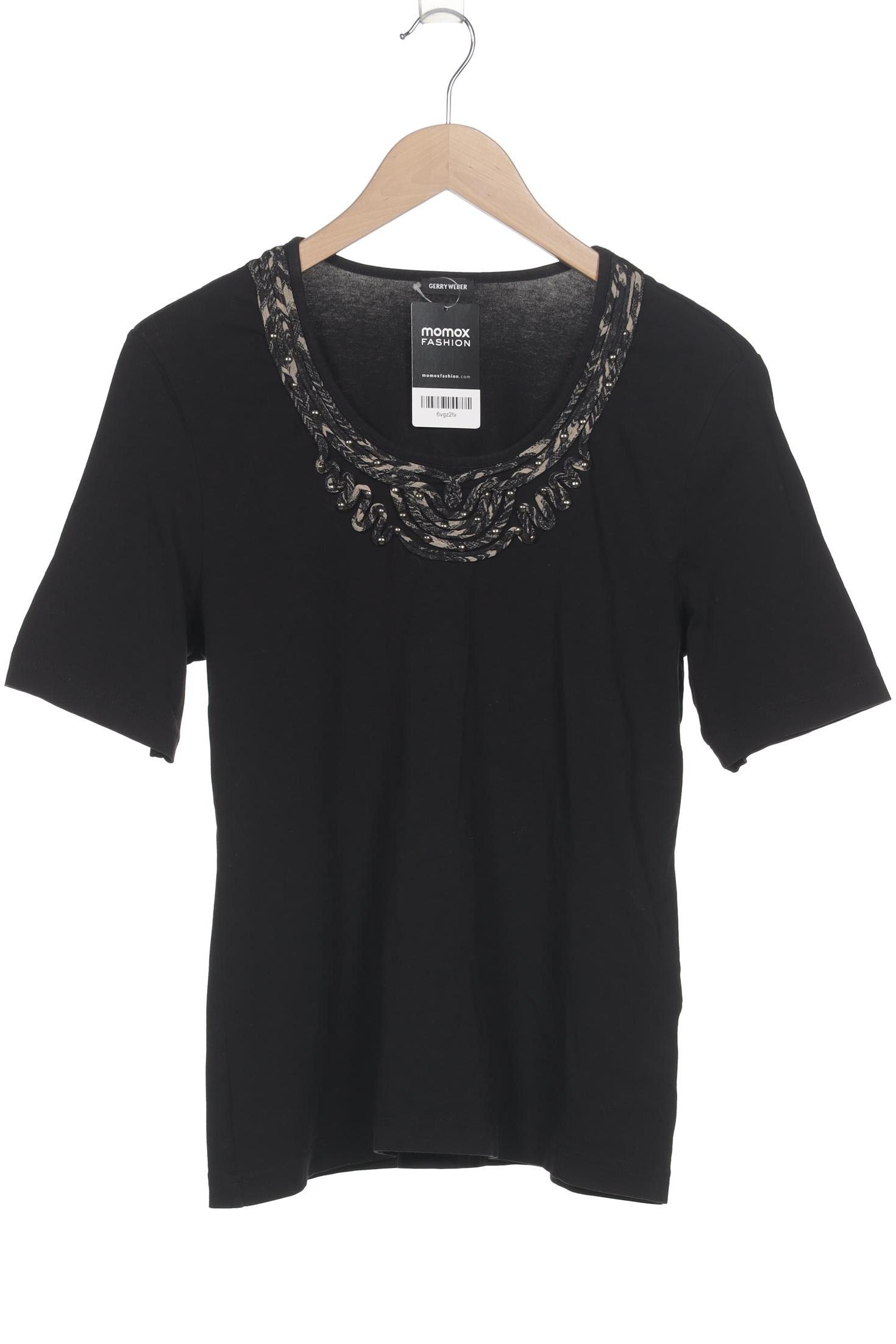 

Gerry Weber Damen T-Shirt, schwarz, Gr. 38