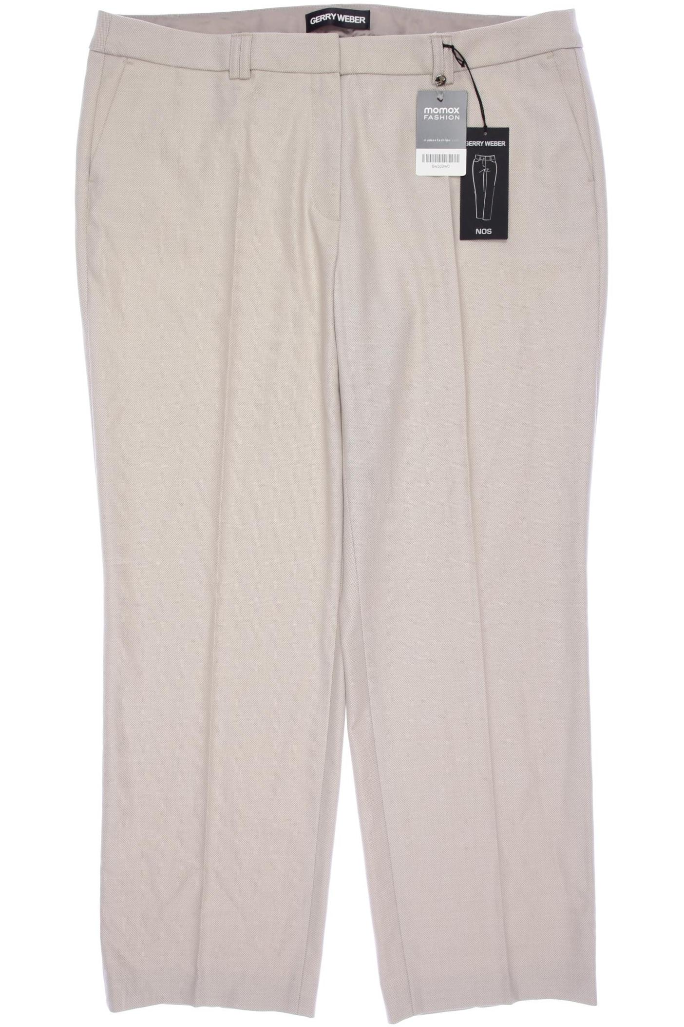 

Gerry Weber Damen Stoffhose, beige, Gr. 46