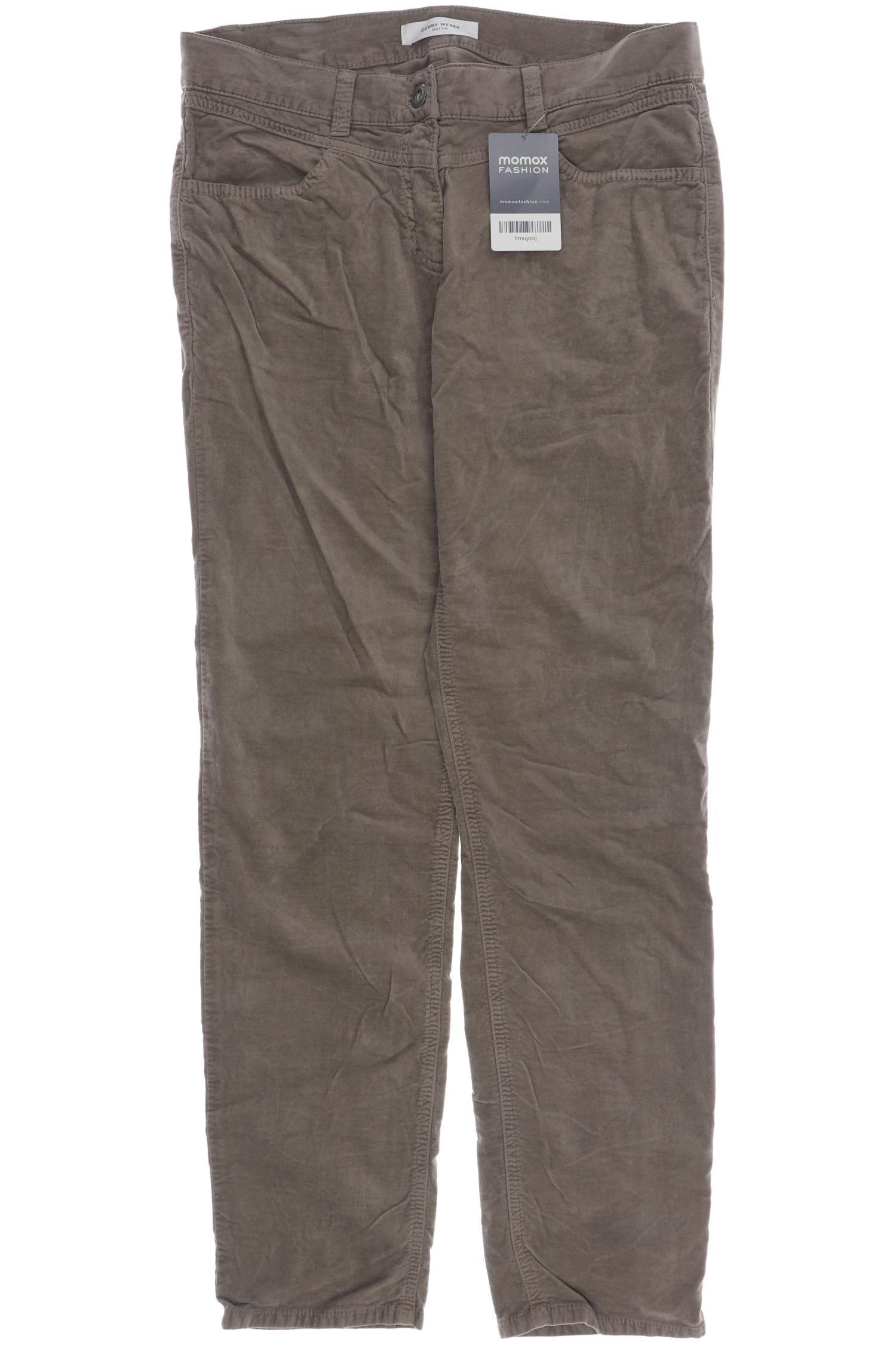 

Gerry Weber Damen Stoffhose, beige, Gr. 30