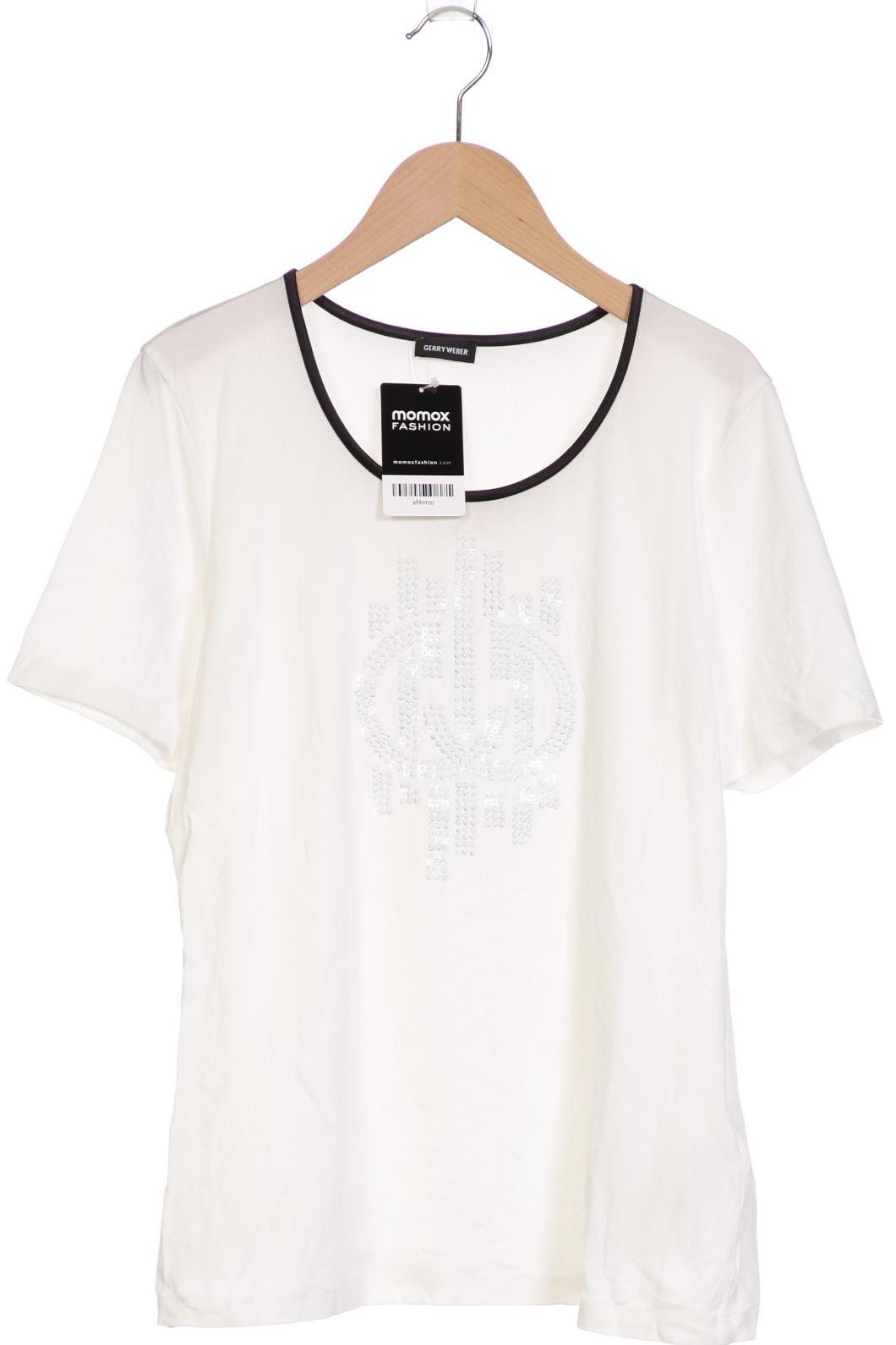 

Gerry Weber Damen T-Shirt, weiß, Gr. 40