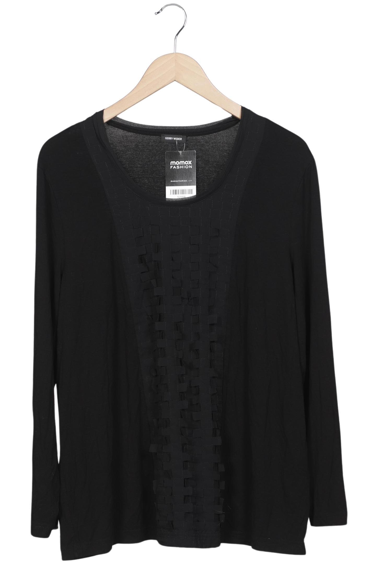 

Gerry Weber Damen Langarmshirt, schwarz, Gr. 48