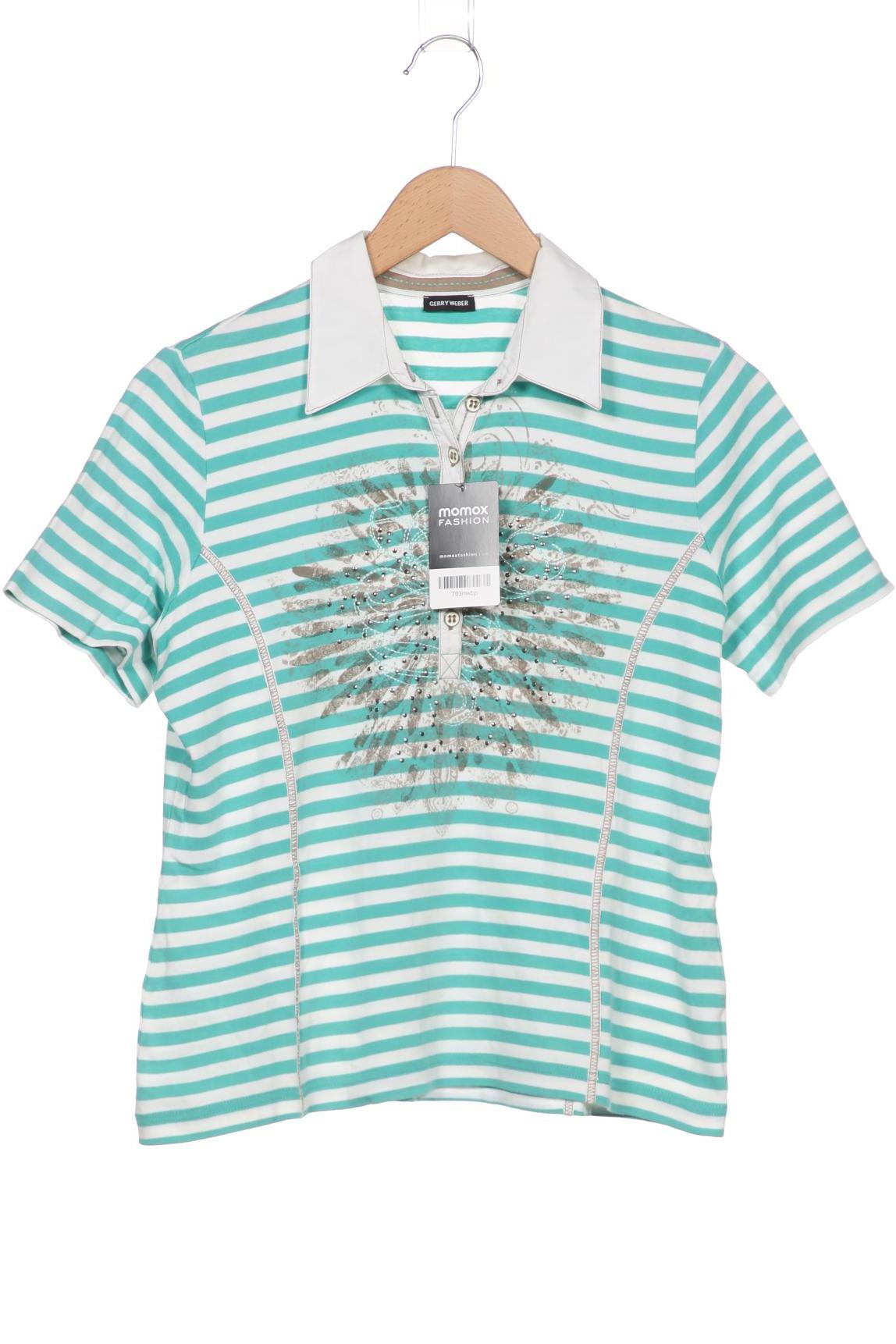 

Gerry Weber Damen Poloshirt, türkis, Gr. 40