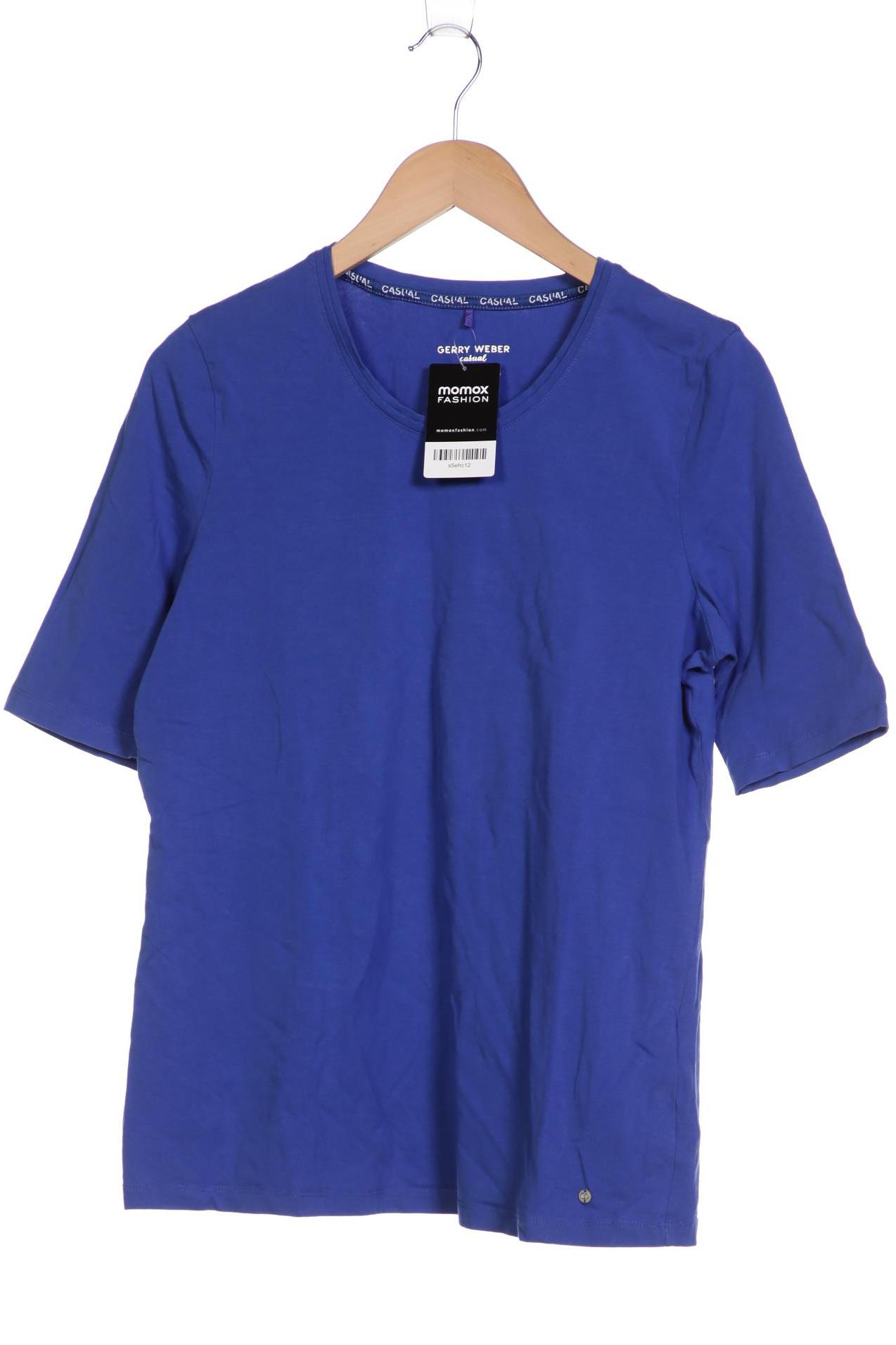 

Gerry Weber Damen T-Shirt, blau, Gr. 42