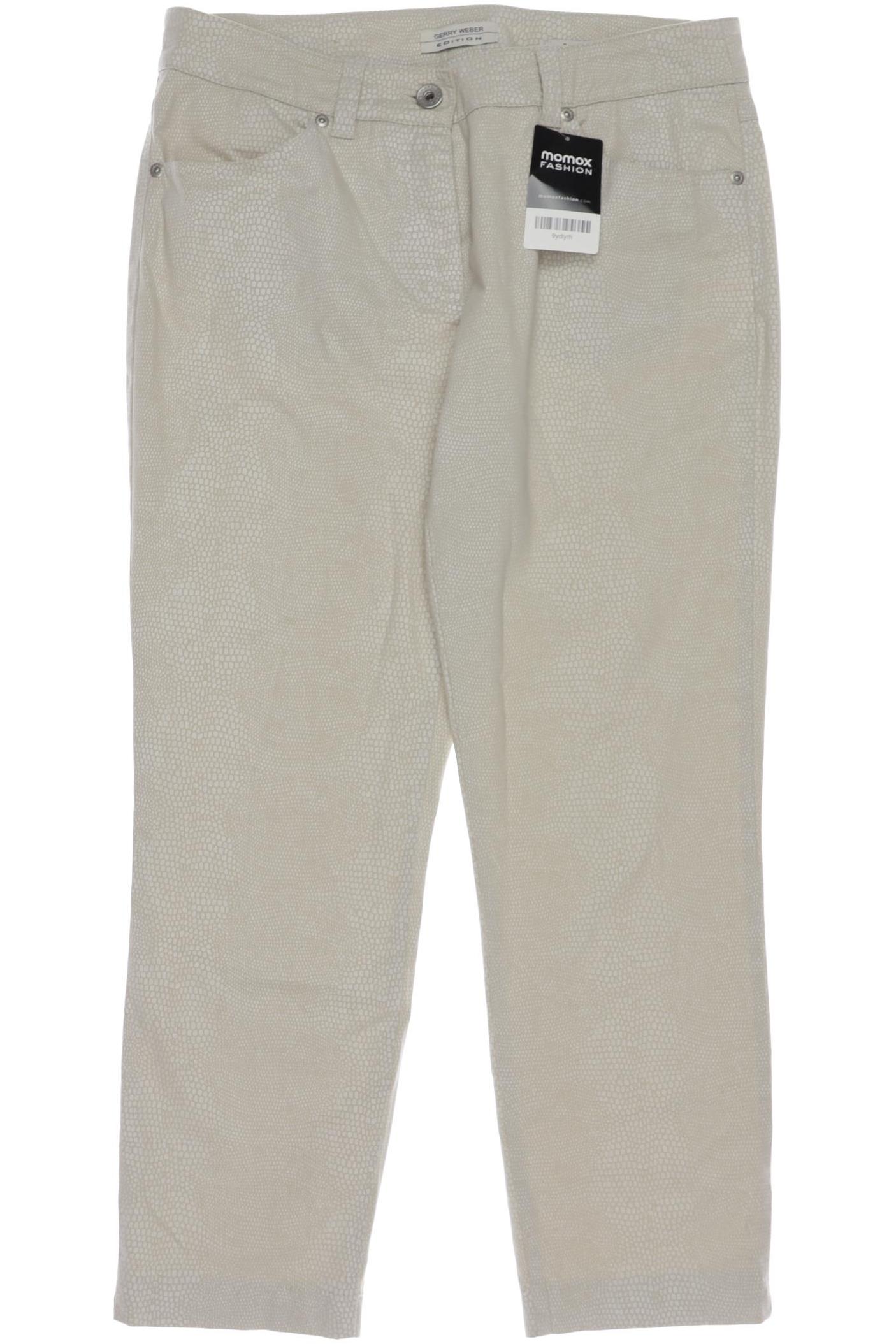 

Gerry Weber Damen Stoffhose, beige, Gr. 40