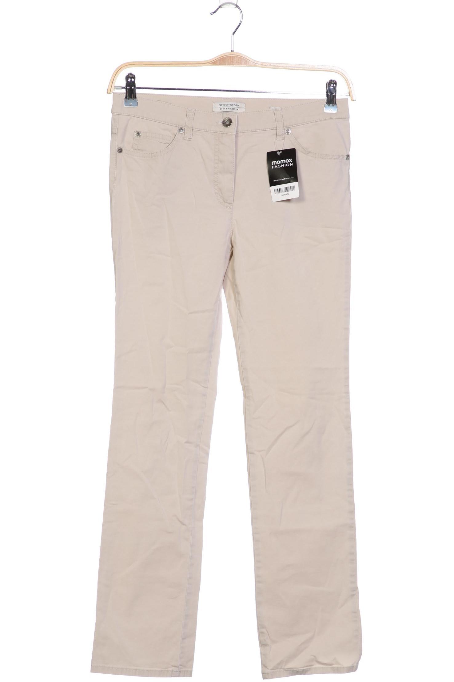 

Gerry Weber Damen Stoffhose, beige, Gr. 36