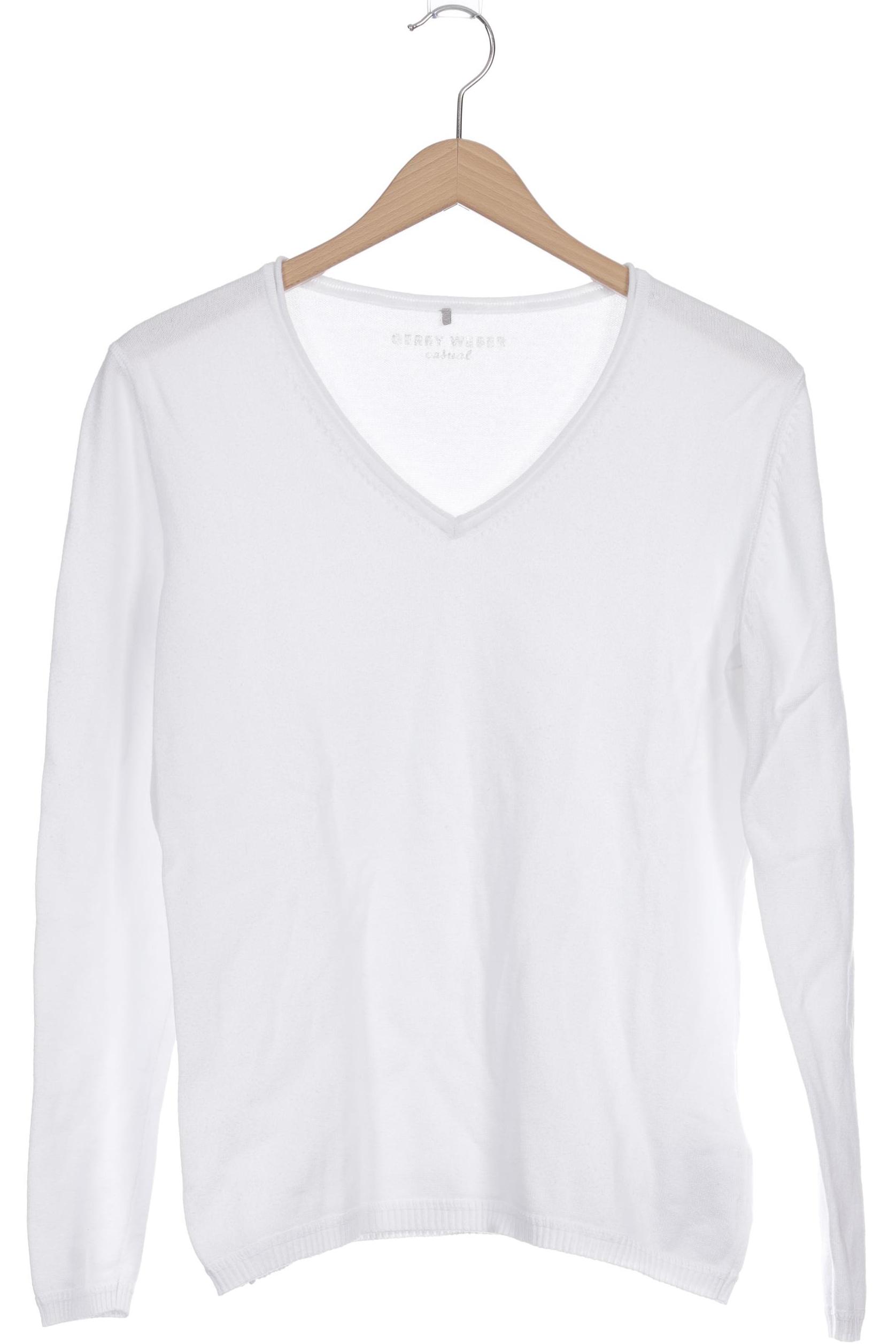 

Gerry Weber Damen Pullover, weiß, Gr.