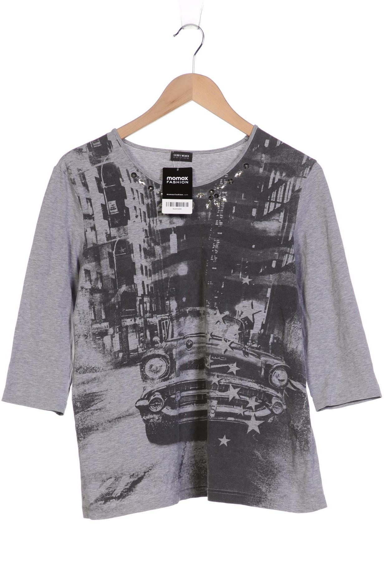 

Gerry Weber Damen Langarmshirt, grau, Gr. 44