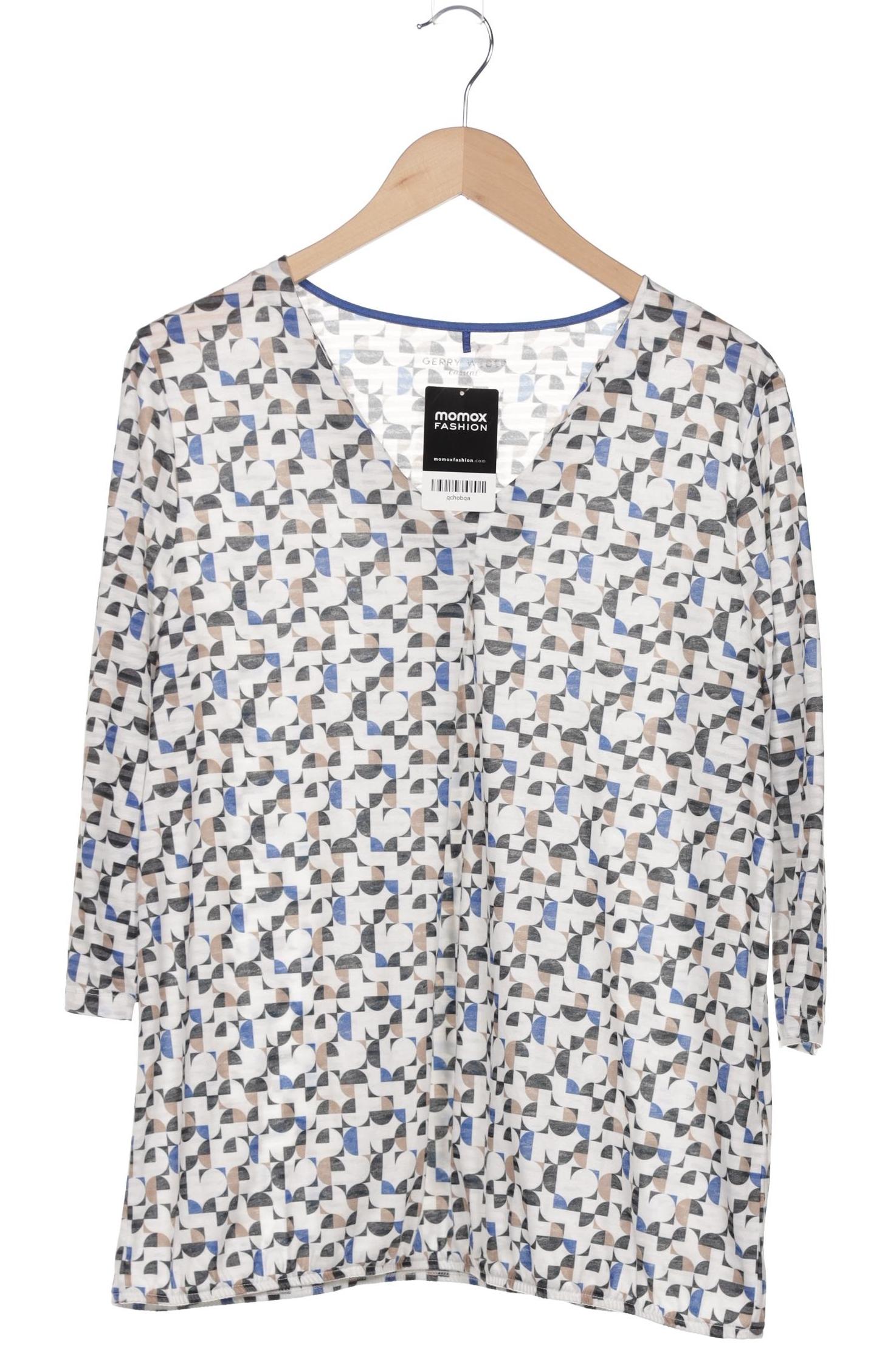 

Gerry Weber Damen Langarmshirt, weiß, Gr. 42