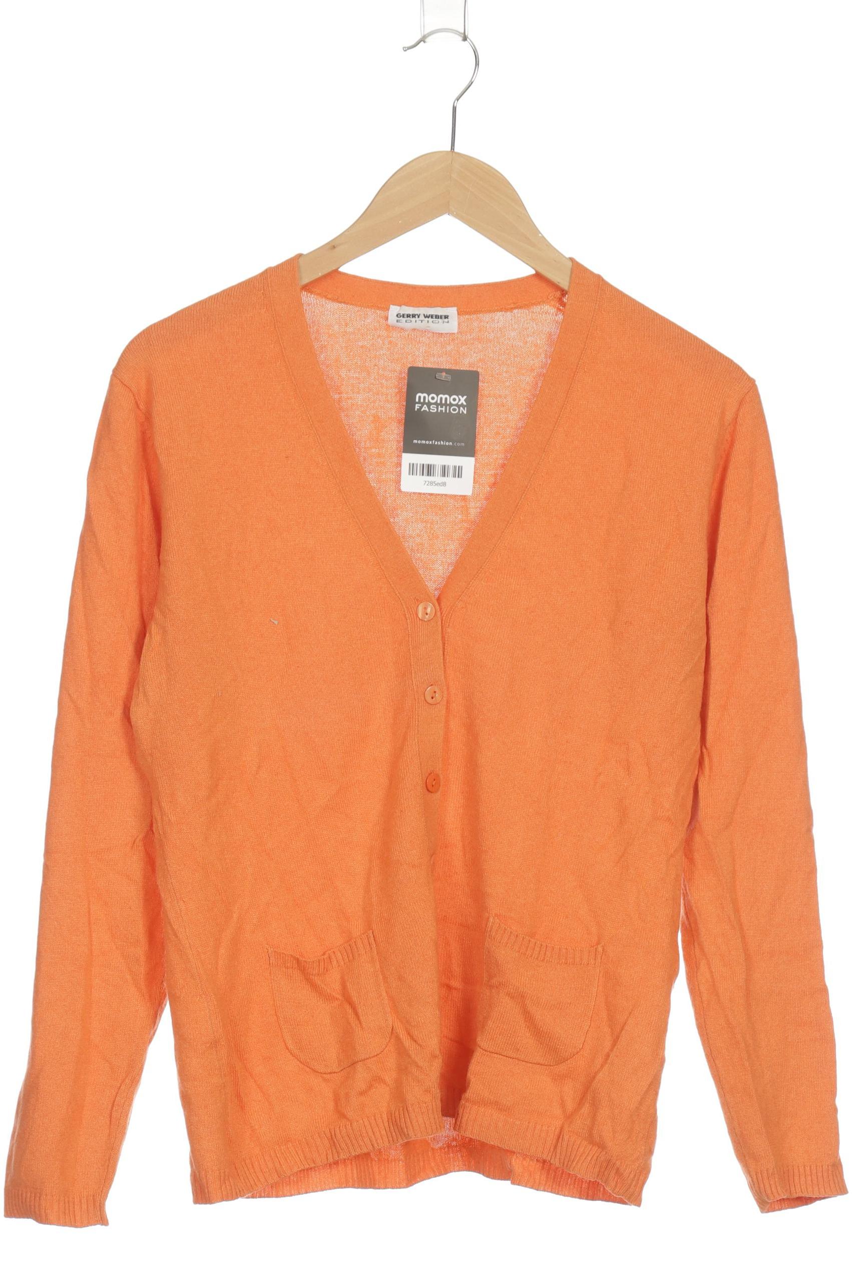 

Gerry Weber Damen Strickjacke, orange, Gr. 38