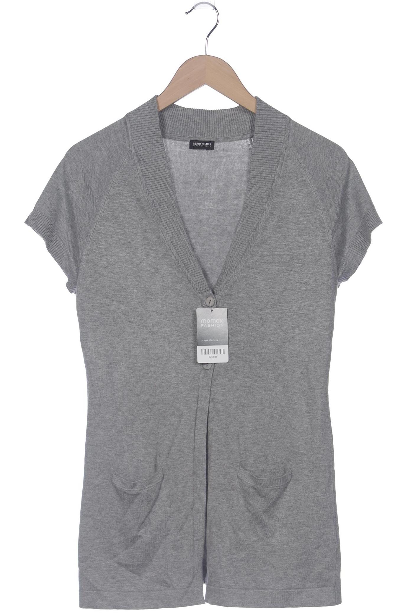 

Gerry Weber Damen Strickjacke, grau, Gr. 36