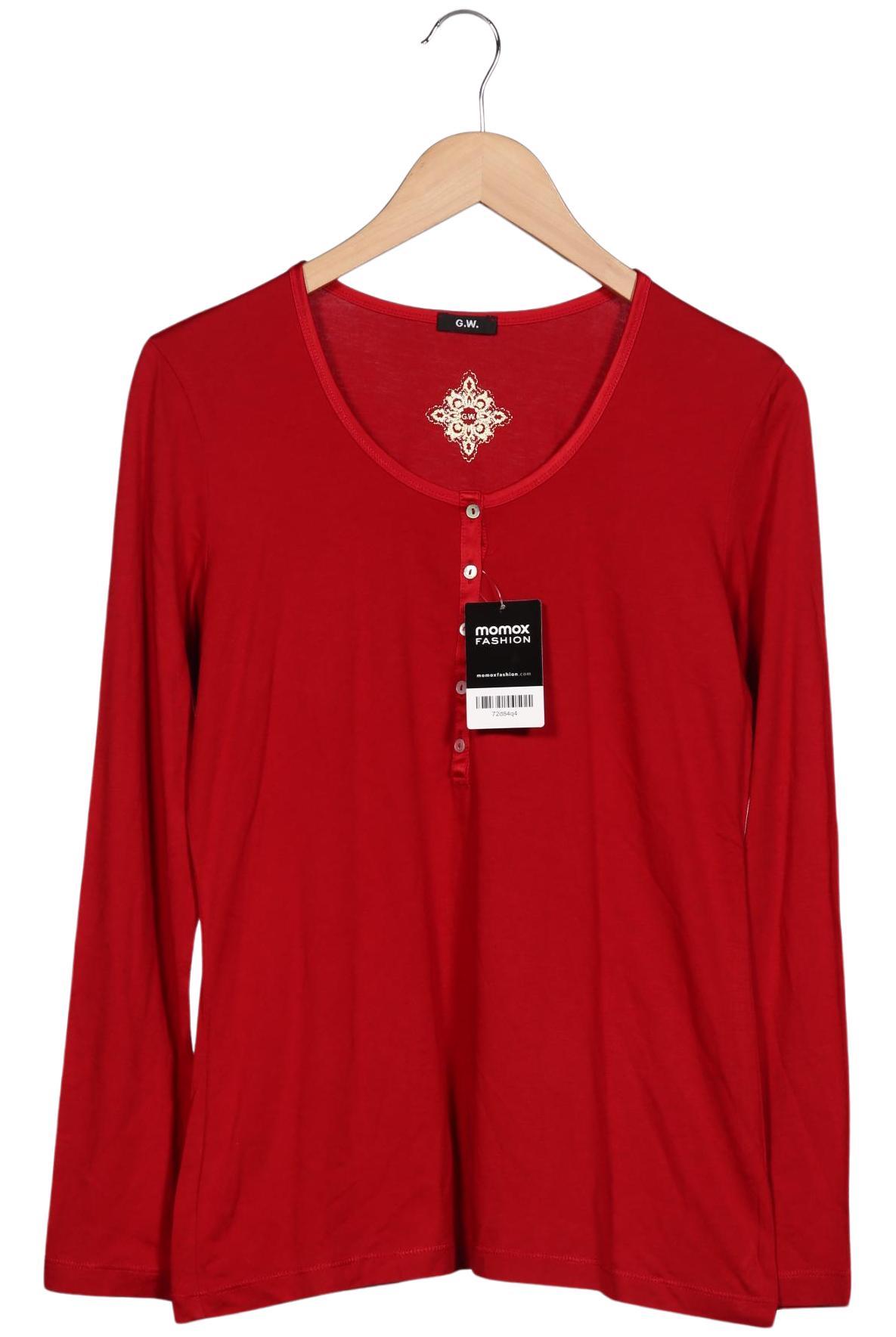 

Gerry Weber Damen Langarmshirt, rot, Gr. 38