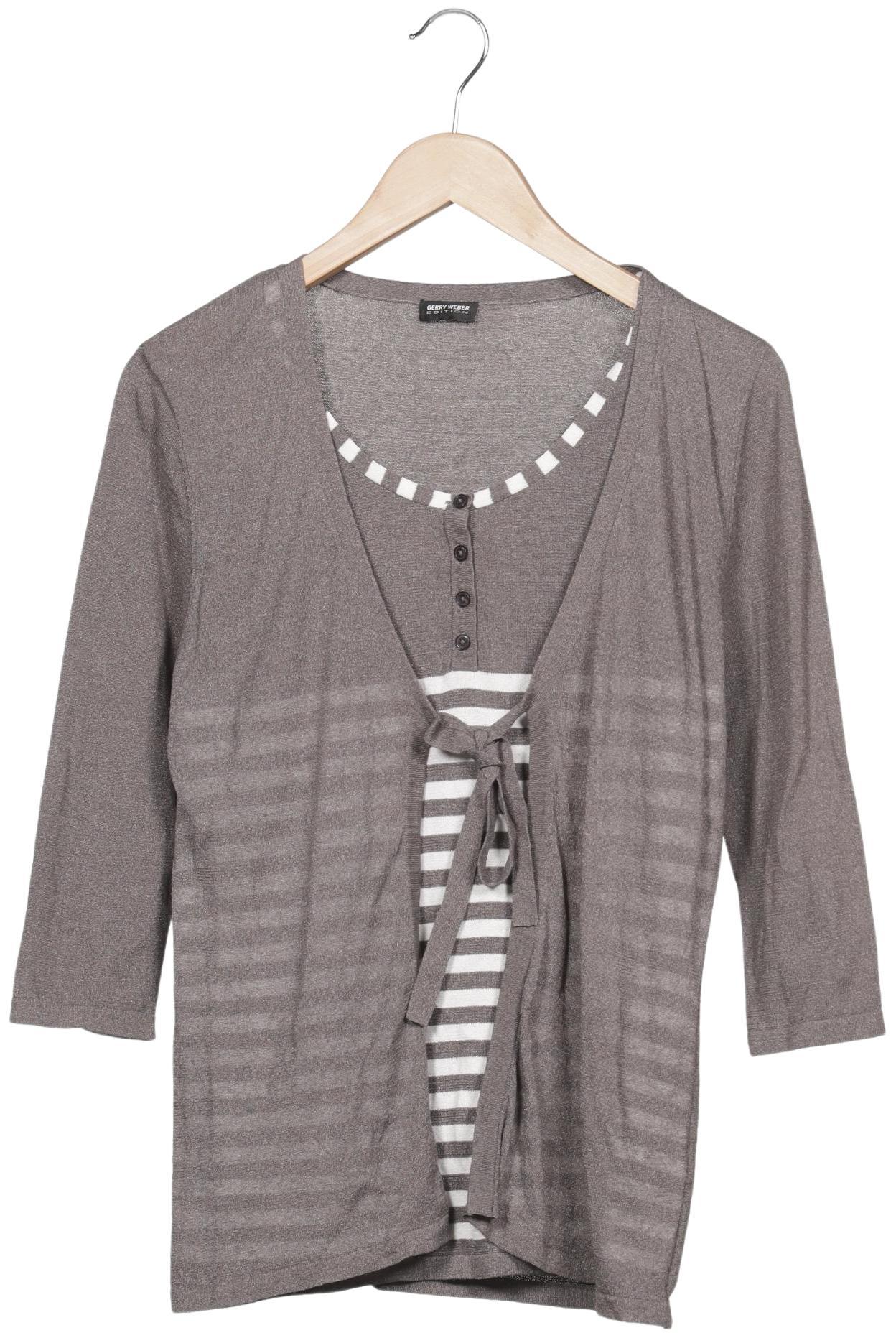 

Gerry Weber Damen Strickjacke, grau, Gr. 40