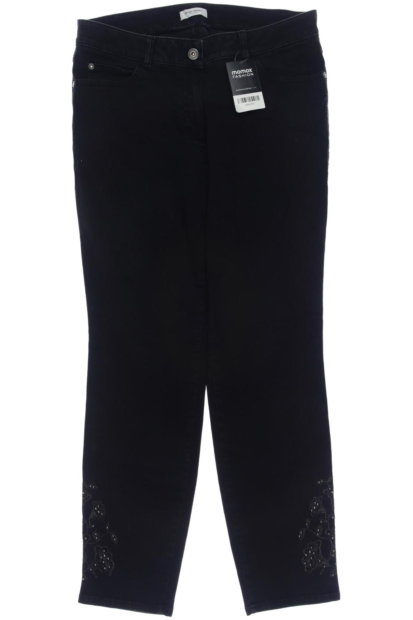 

Gerry Weber Damen Jeans, schwarz, Gr. 42