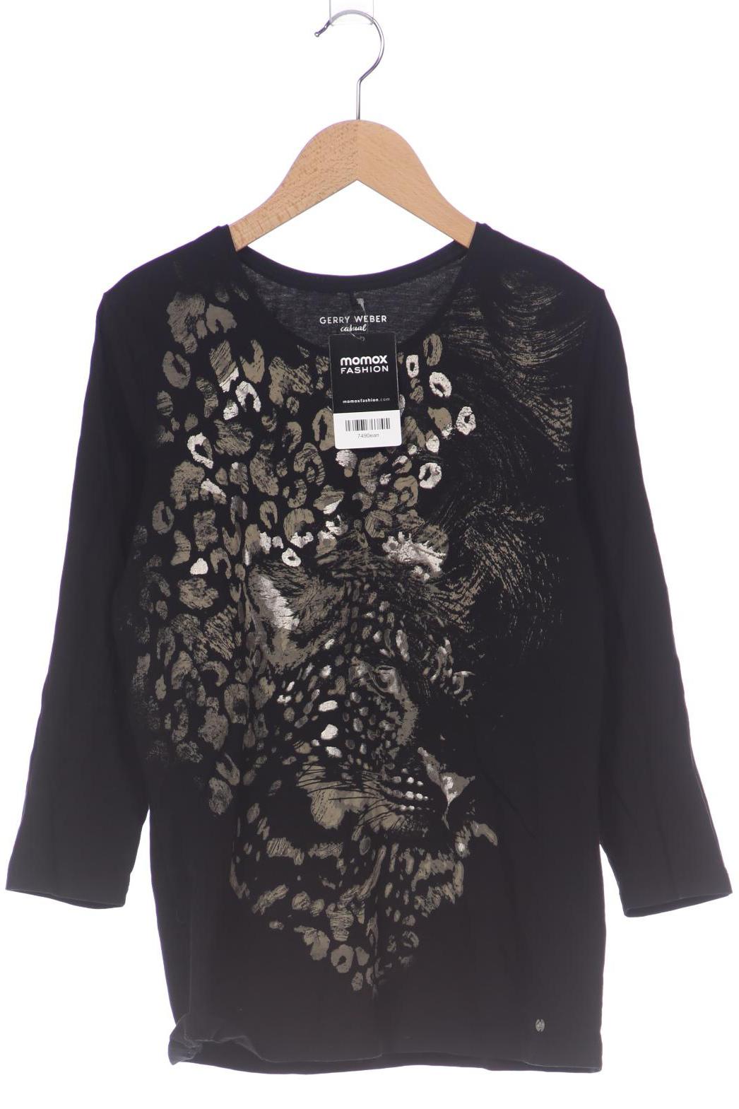 

Gerry Weber Damen Langarmshirt, schwarz, Gr. 40