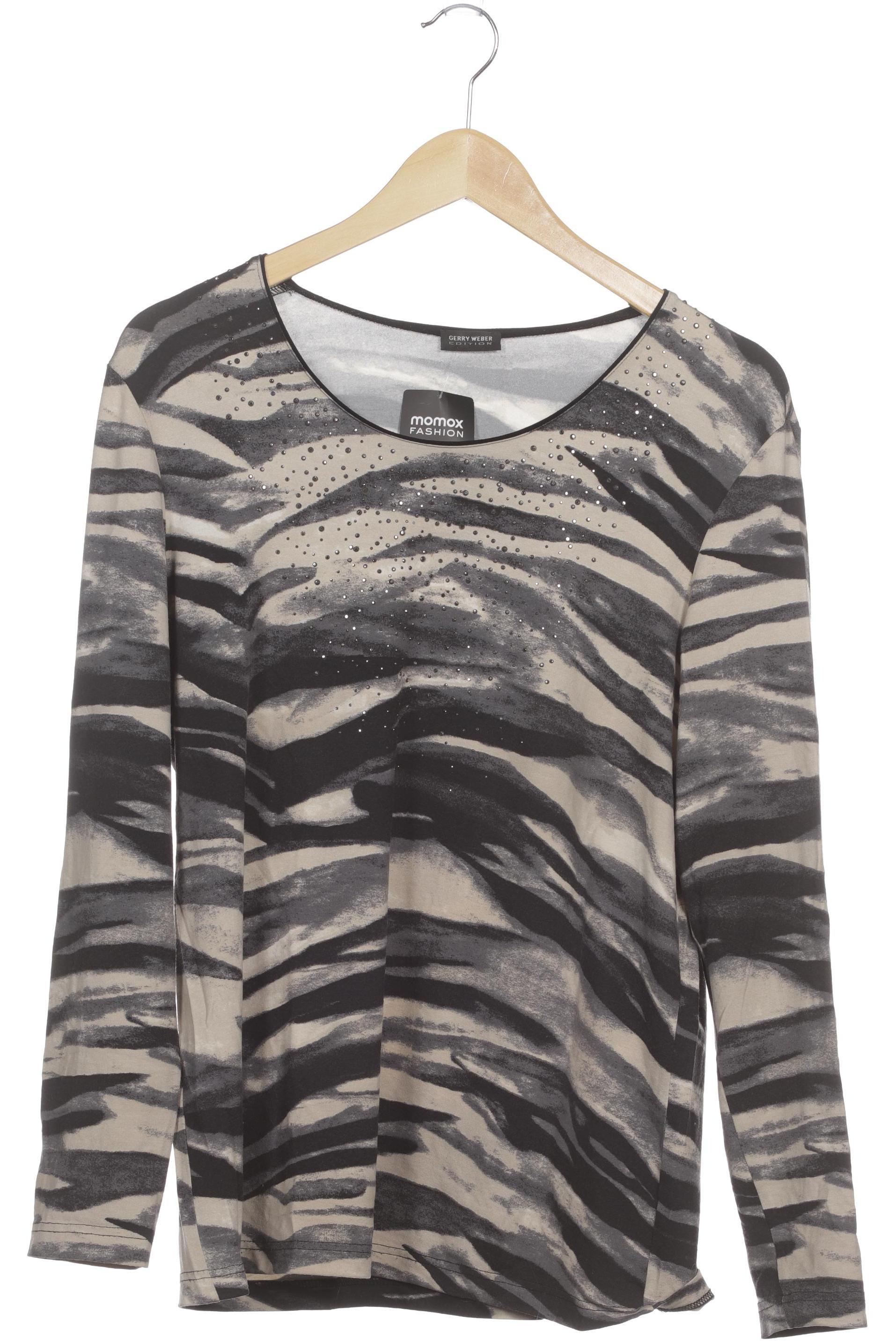 

Gerry Weber Damen Langarmshirt, schwarz, Gr. 44